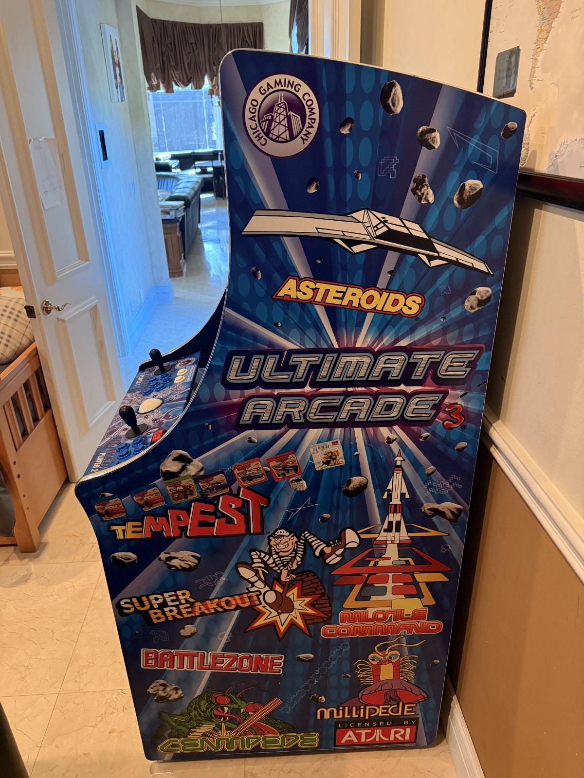 Chicago Gaming Ultimate Arcade 3 135 Games Golden Tee Excellent Condition Pickup