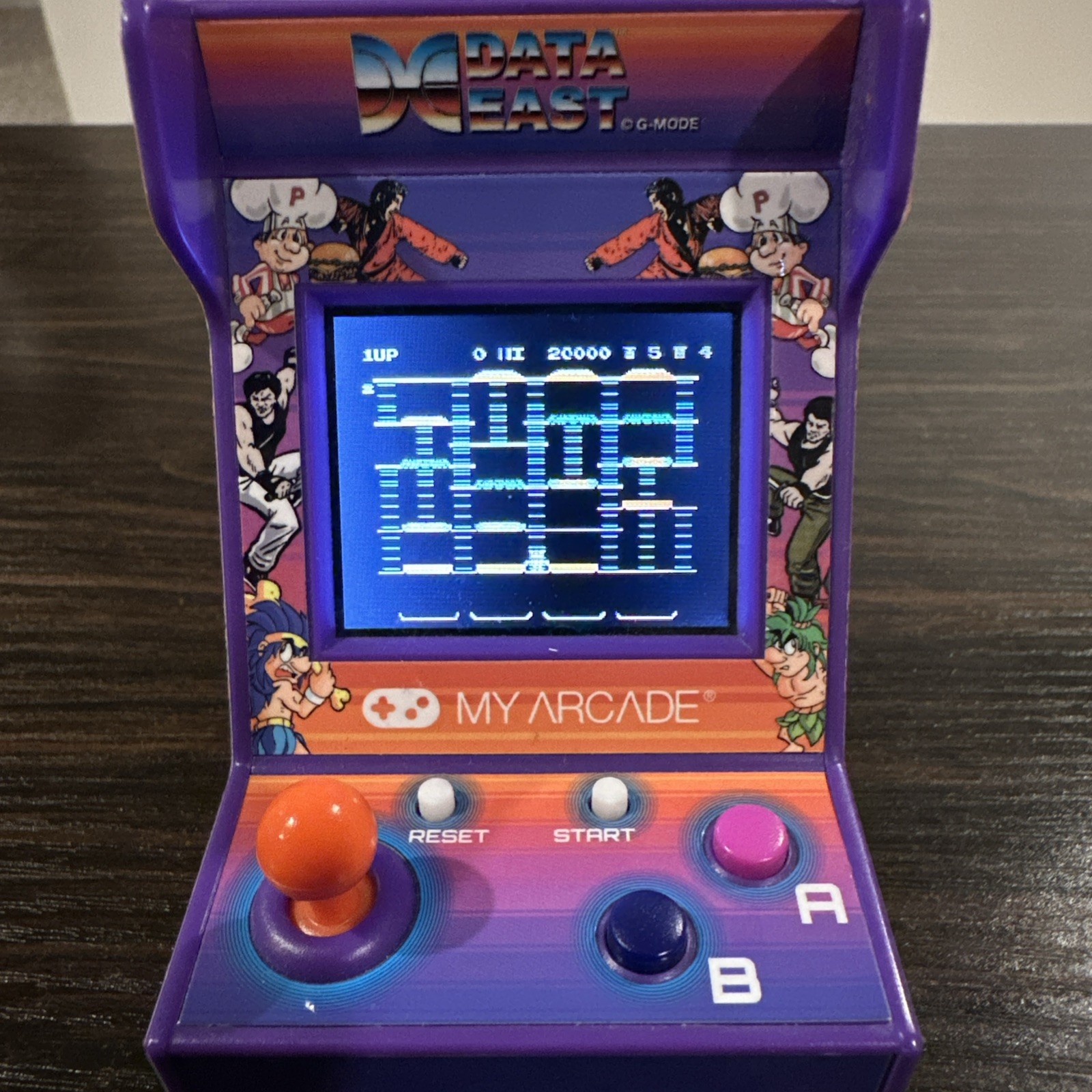 MyArcade Data East Hits Playable Mini Arcade Machine TESTED & WORKS!
