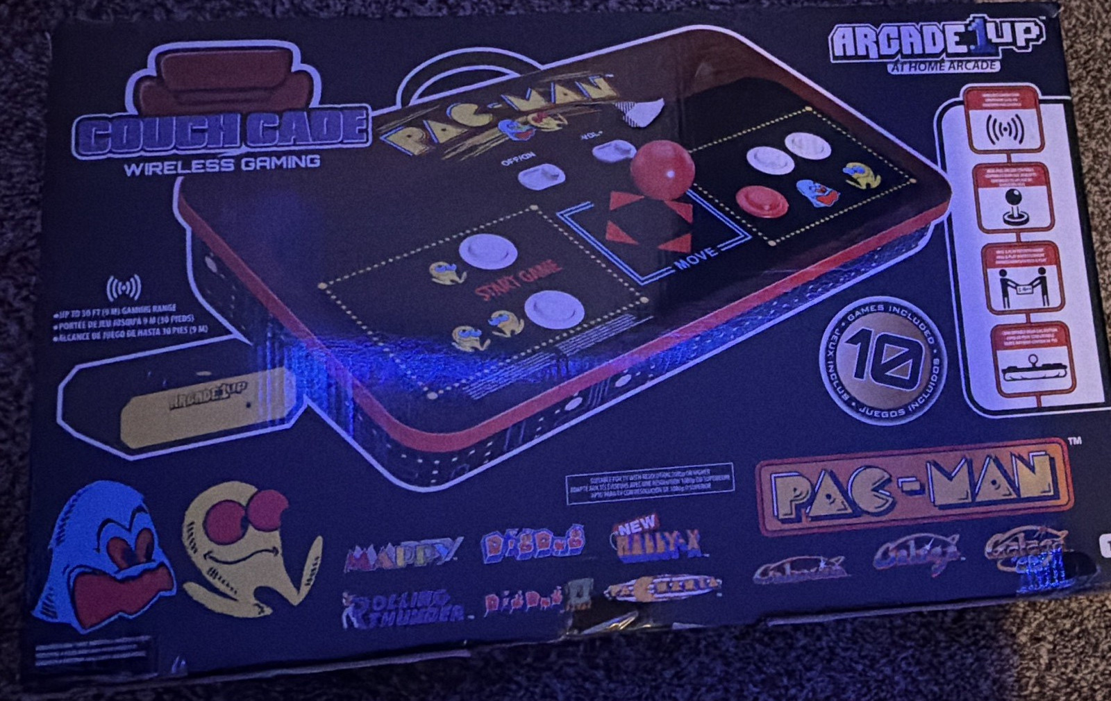 Arcade1Up Pac-Man Countercade Countertop Arcade Machine Reproduction Brand New