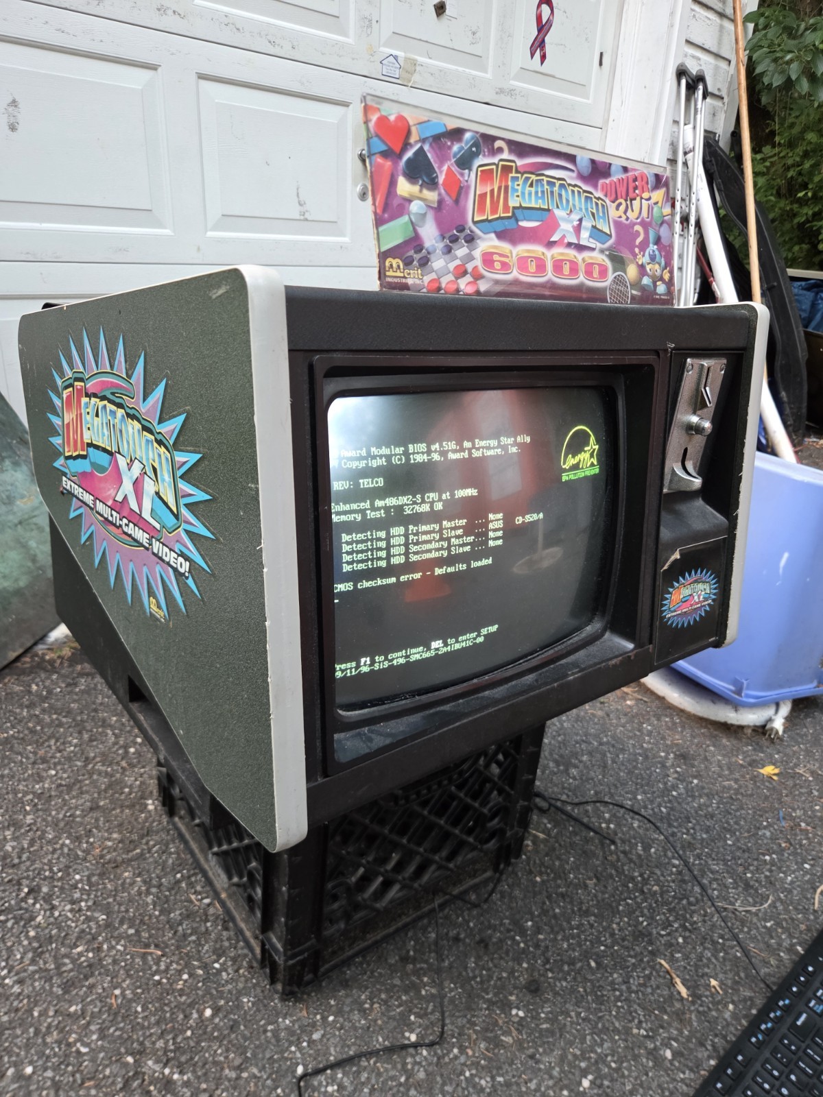 Megatouch XL 6000 Countertop Arcade Machine Merit Industries