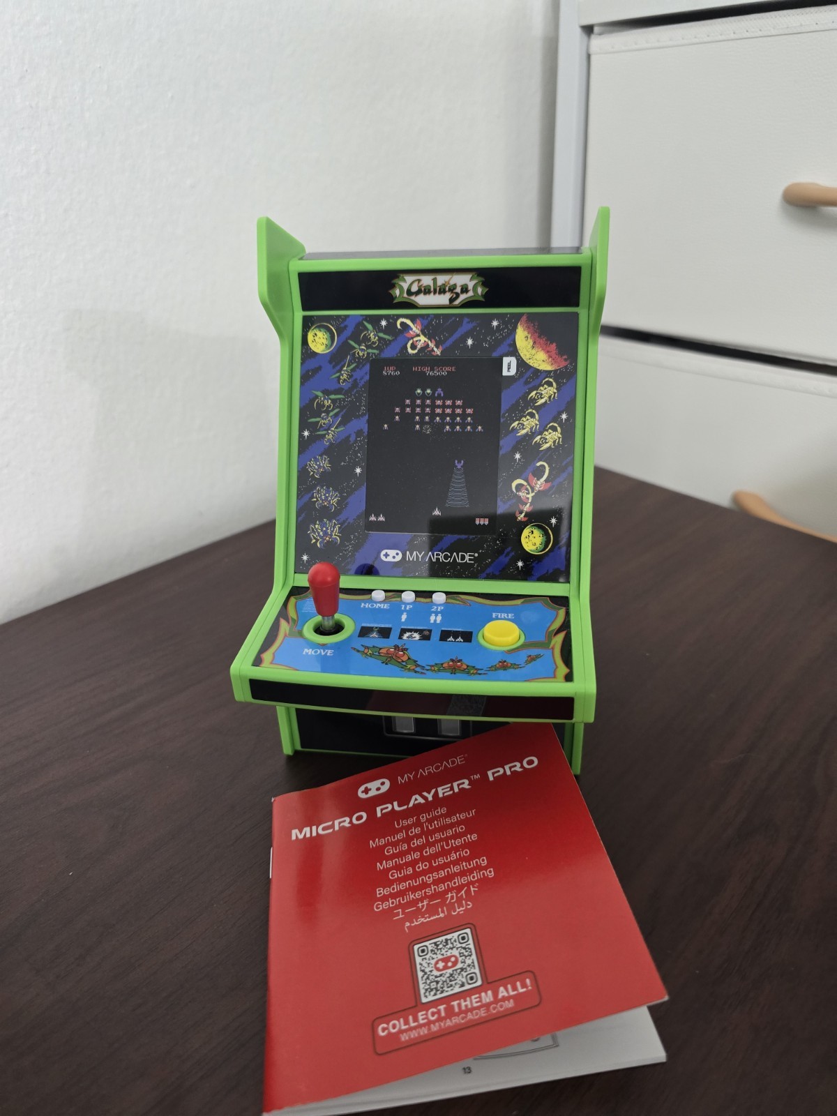 My Arcade Micro Player Pro Galaga/GALAXIAN Portable Arcade Game System