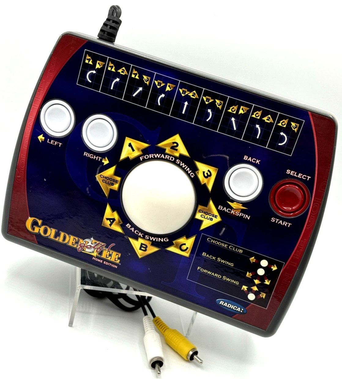 2005 Radica Golden Tee Golf Home Edition Plug & Play TV Game Tested & in VGUC_