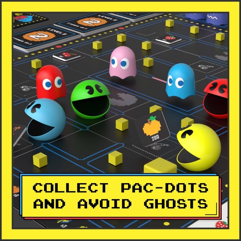 BuffaloGamesUltimatePAC-MAN Board Game – Retro Arcade Classic, Official Licensed