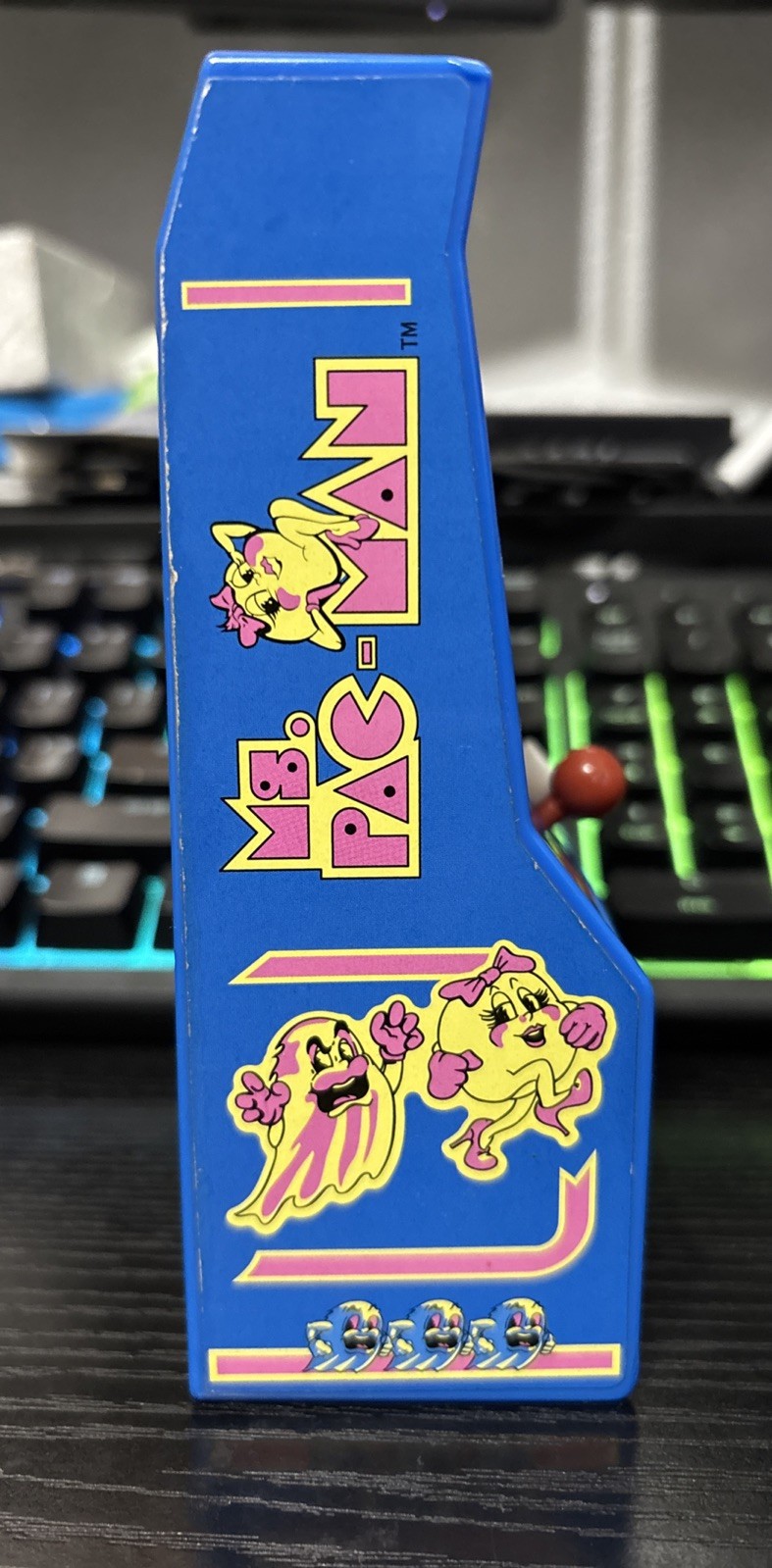 Ms. Pac-Man Retro Mini Arcade Handheld Game Bandai Namco – WORKS GREAT