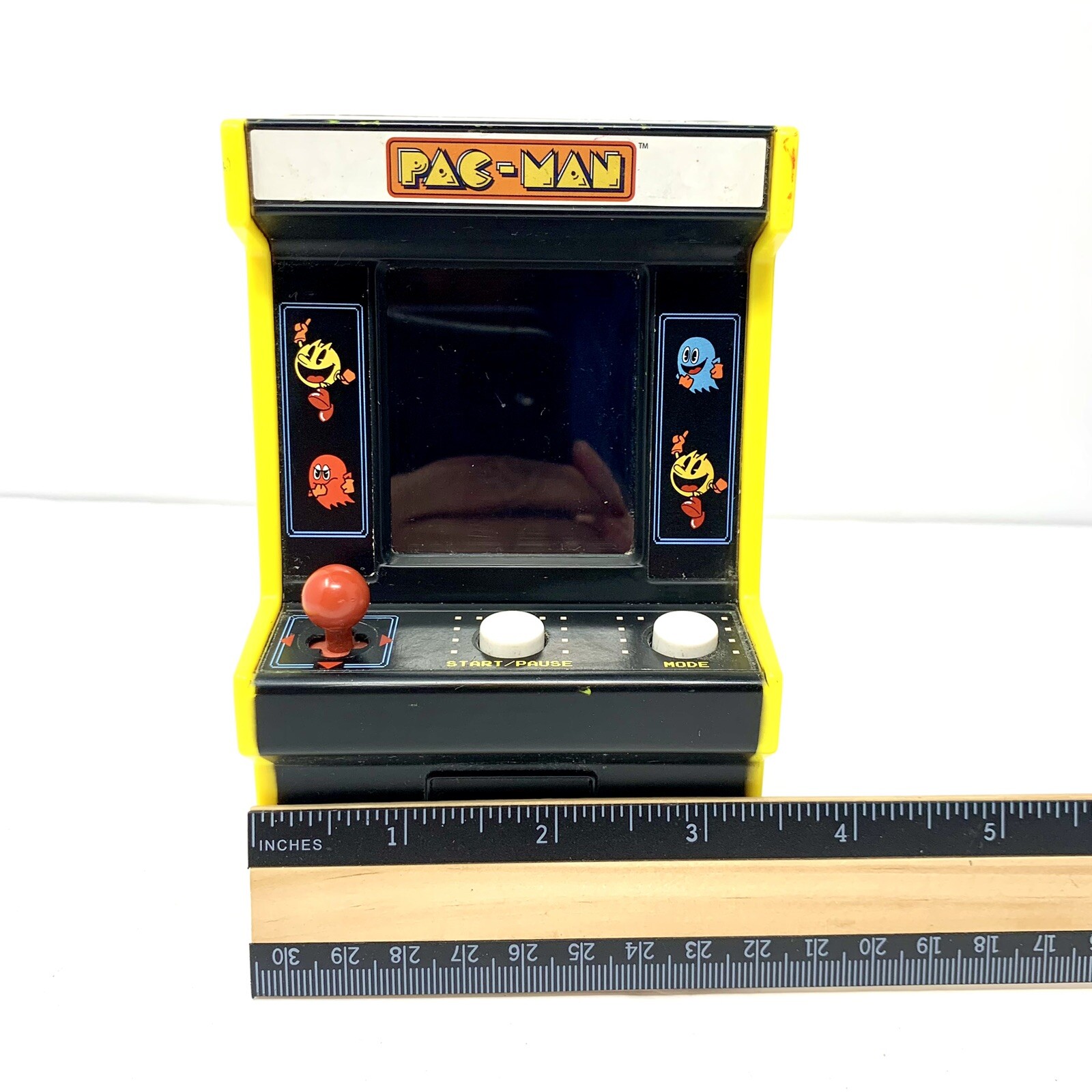 Mini PAC Man Arcade Hand Held Game Color Screen Pre Owned