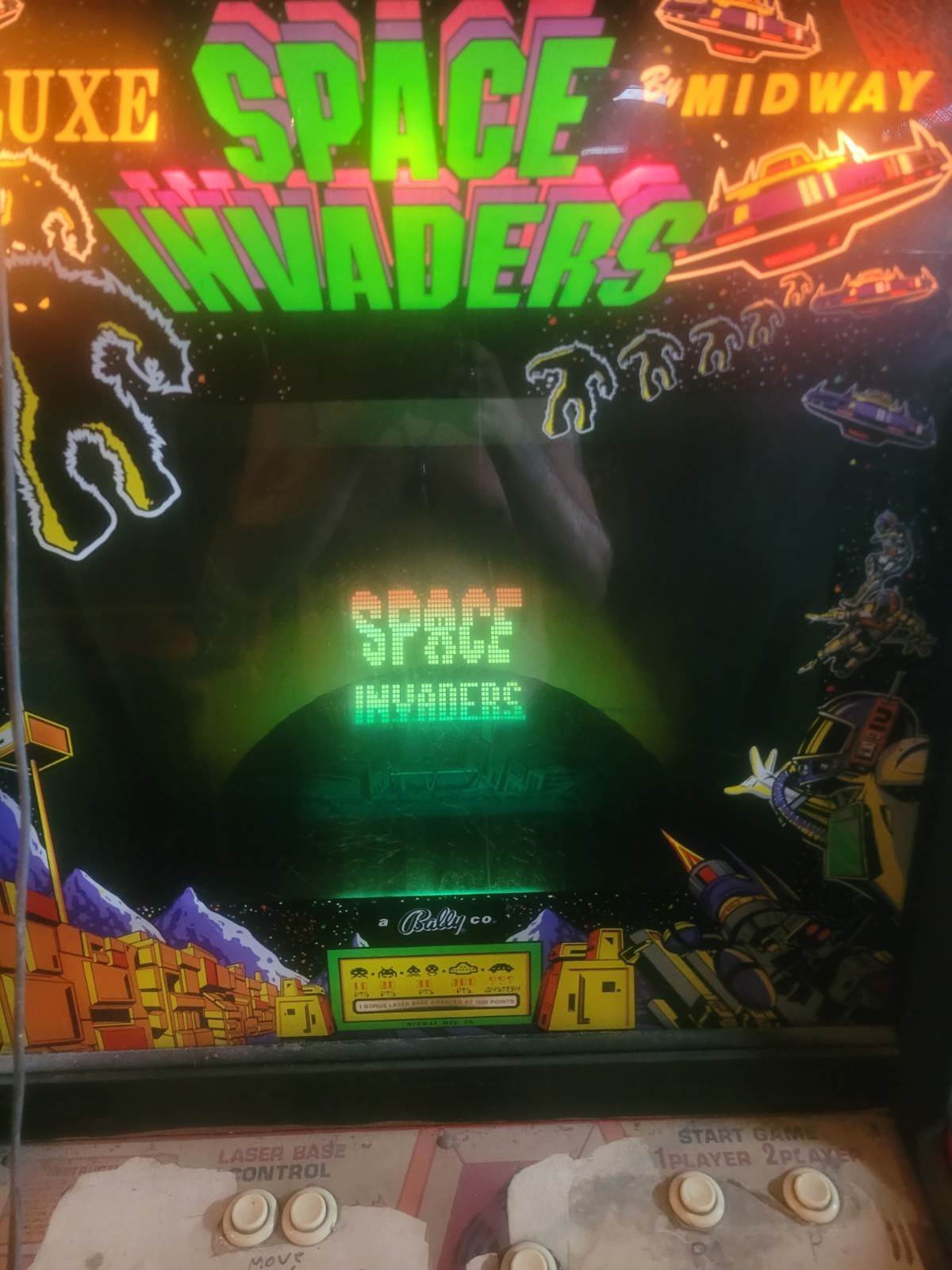 Space Invaders original Console 1978