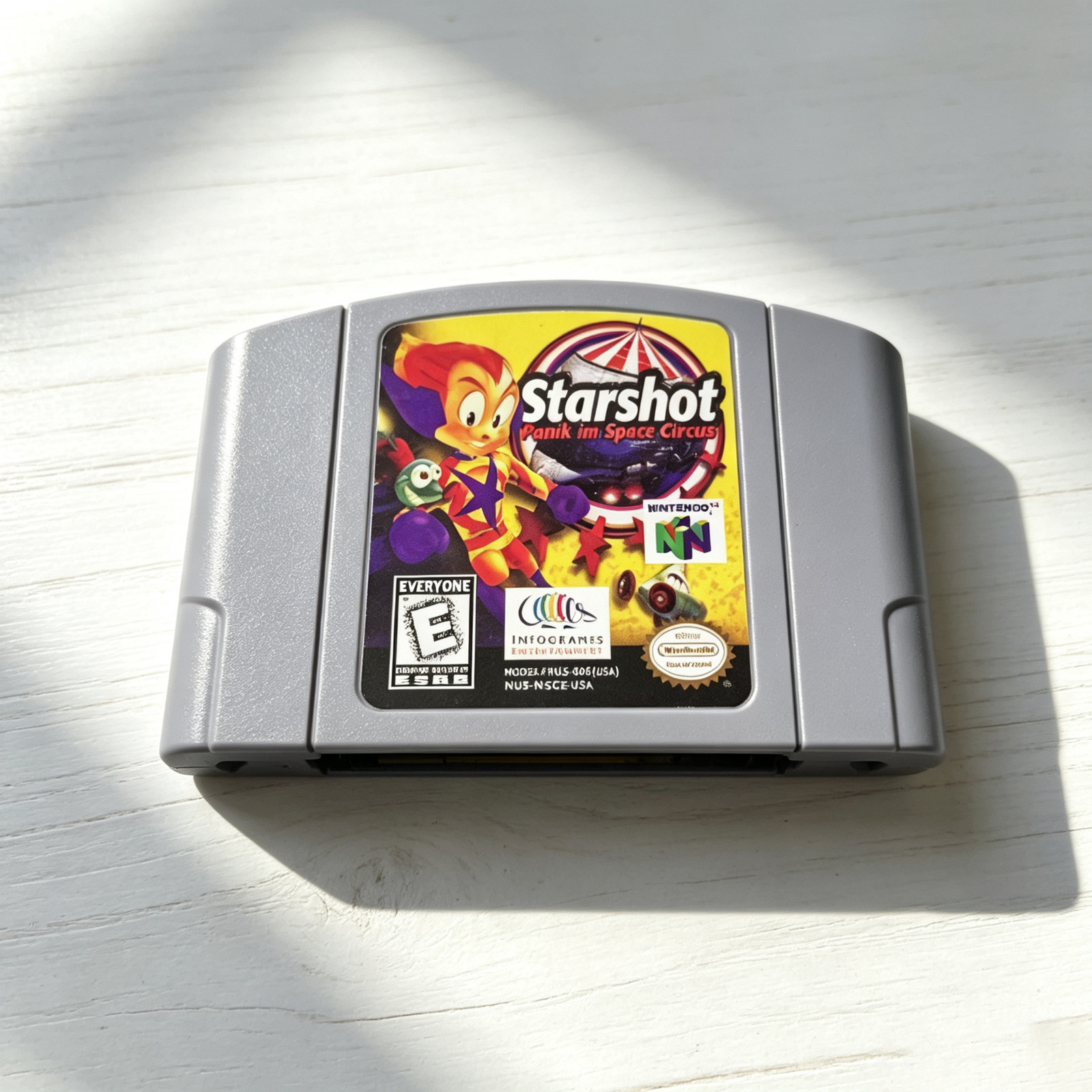 Video Games For Nintendo N64 US Version Starshot-Space Circus Fever