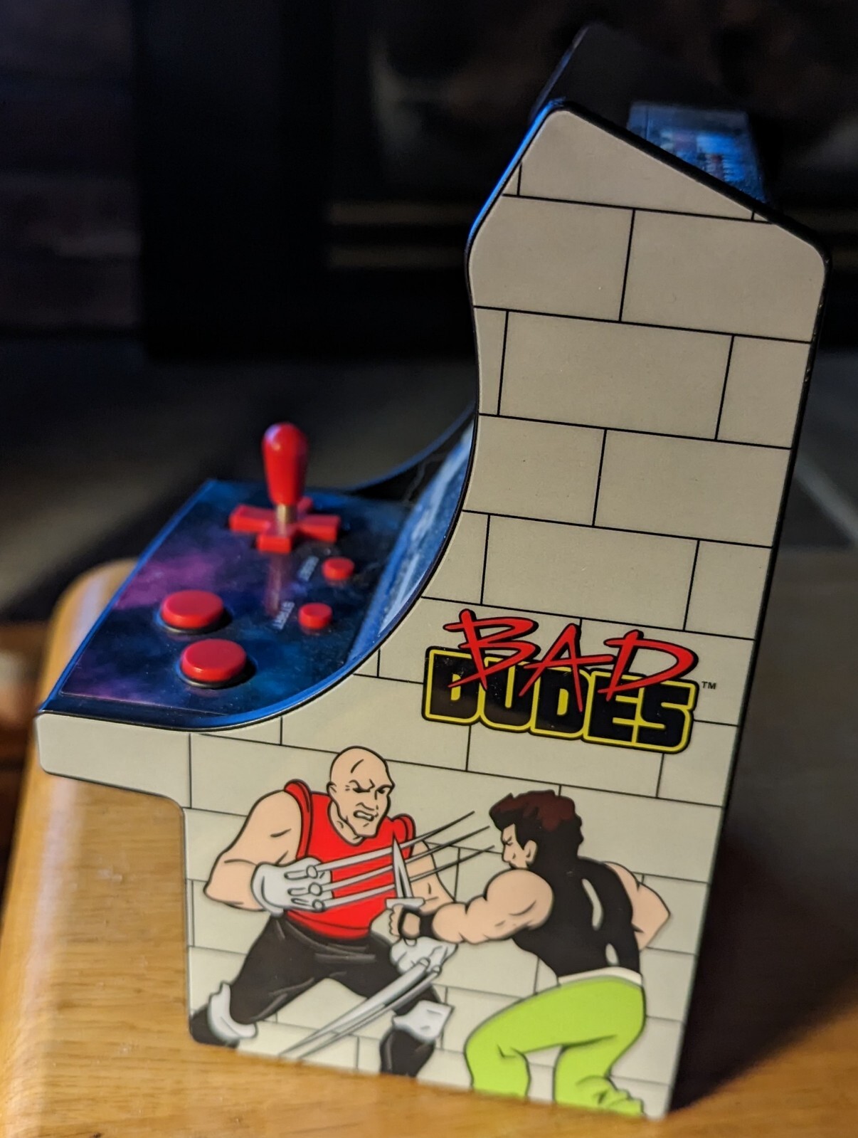 My Arcade Data East Bad Dudes, mini table top arcade game