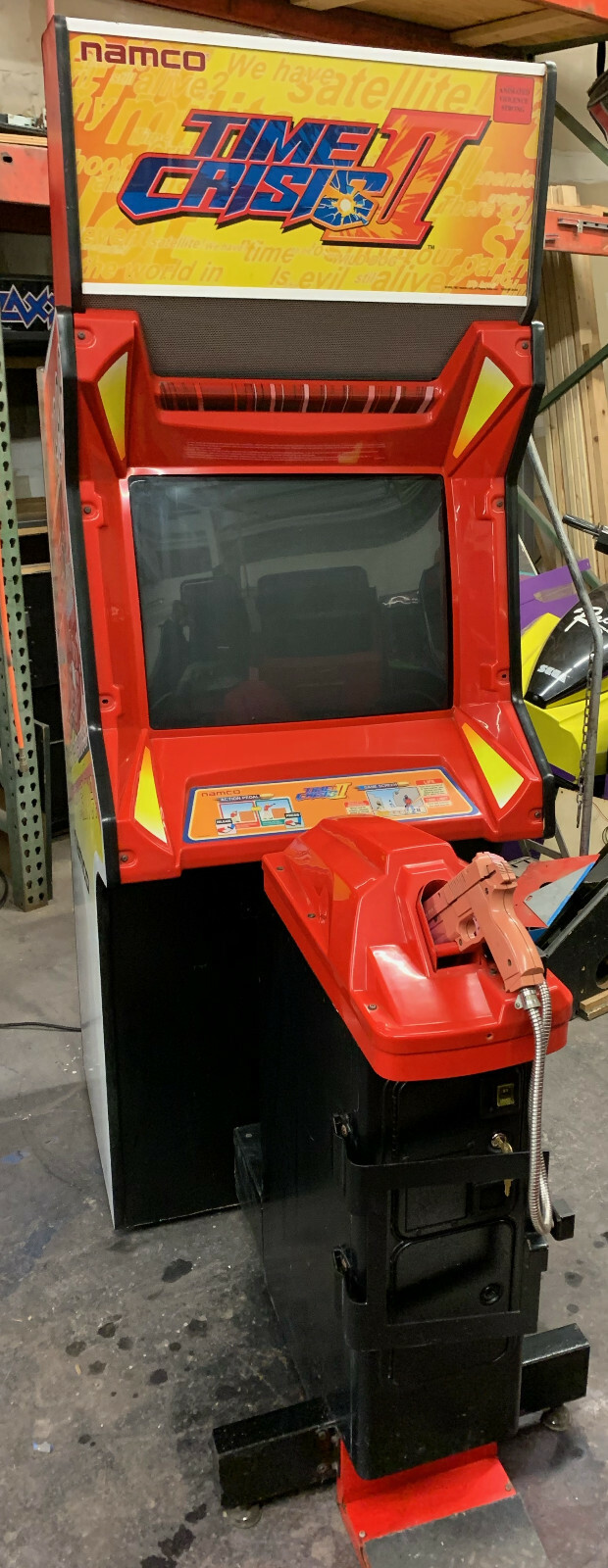 TIME CRISIS II ARCADE MACHINE by NAMCO