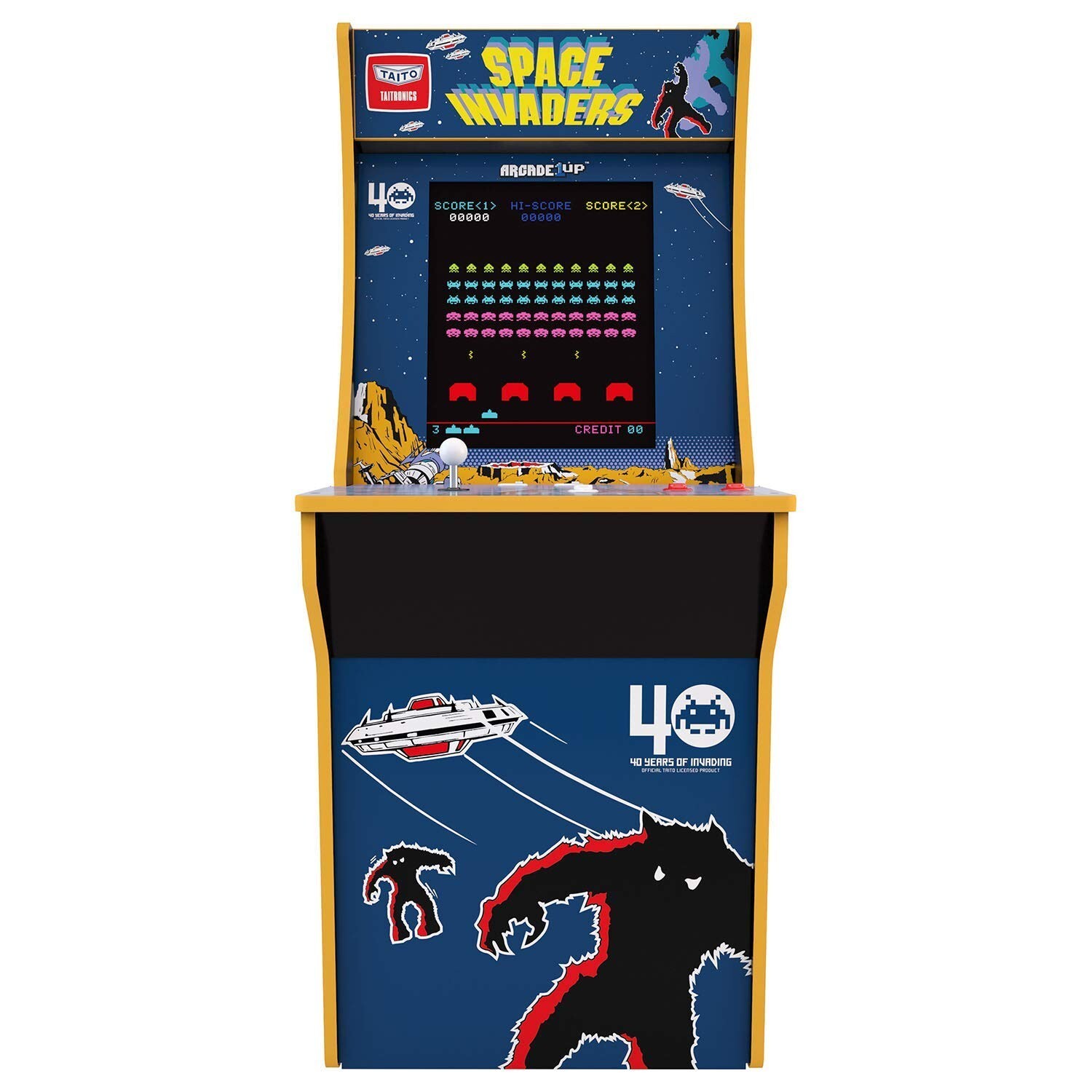 RARE!! Arcade1Up Space Invaders Arcade Machine NEW IN BOX – SEALED