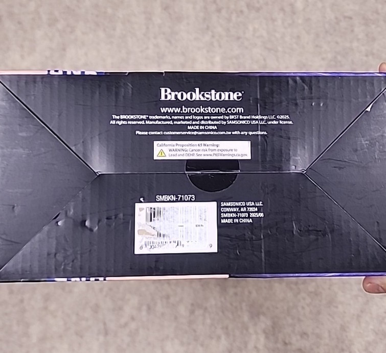 Brookstone Slam Dunk Basketball Game Tabletop Edition Digital Scoreboard New