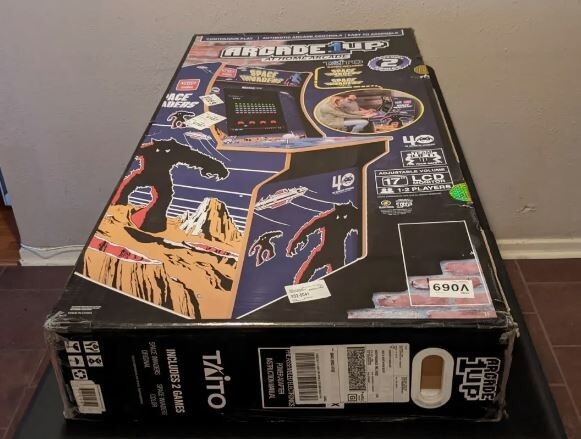 RARE!! Arcade1Up Space Invaders Arcade Machine NEW IN BOX – SEALED