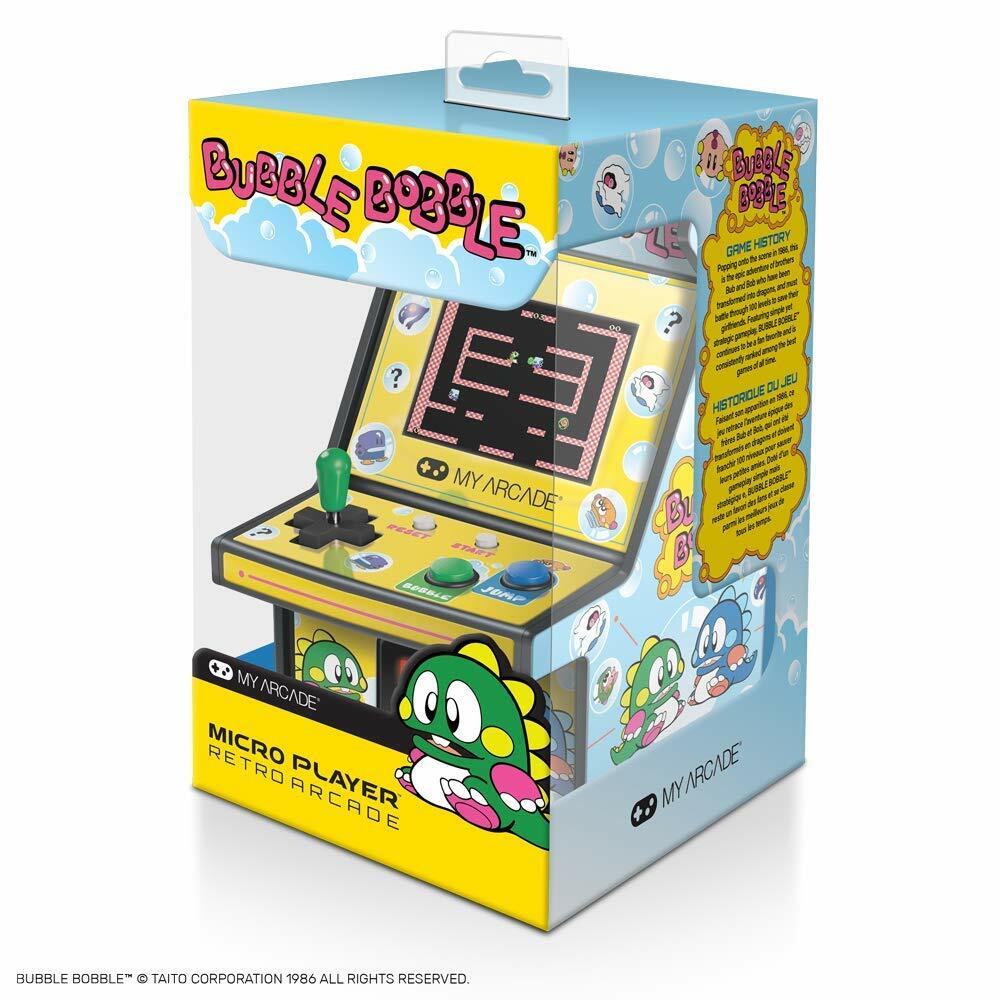 dreamGEAR Retro Arcade Bubble Bobble Arcade Video Game Taito from Japan F/S