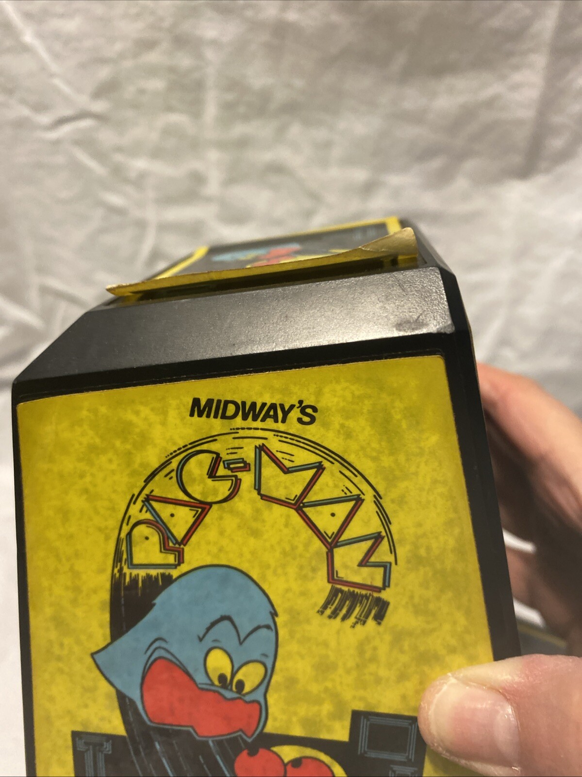 COLECO Mini Arcade PAC-MAN Video Game Tabletop Midway Vintage Vtg TESTED WORKS