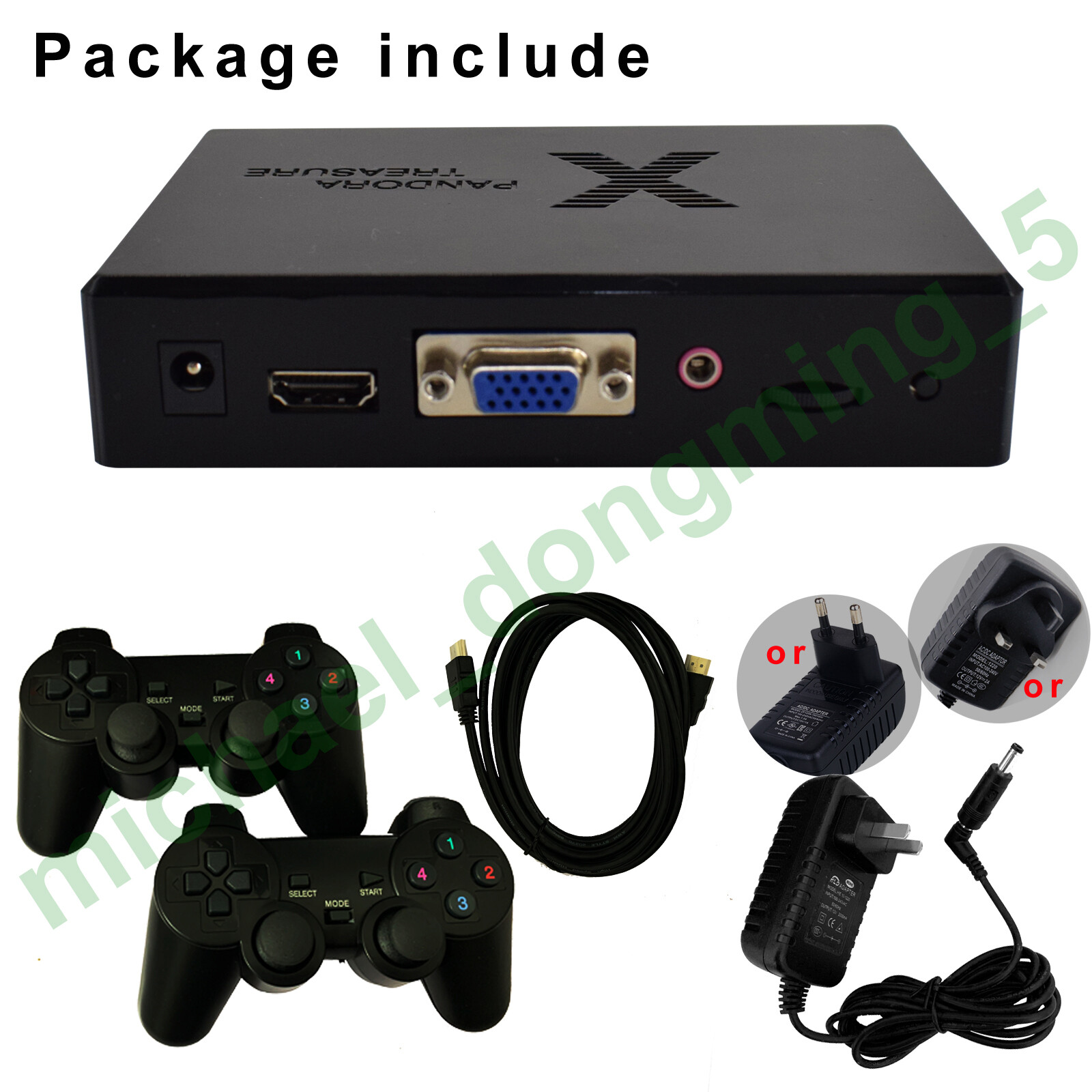 4260 Games 720P Pandora’s Box DX Mini Arcade with Wireless Handle Controller