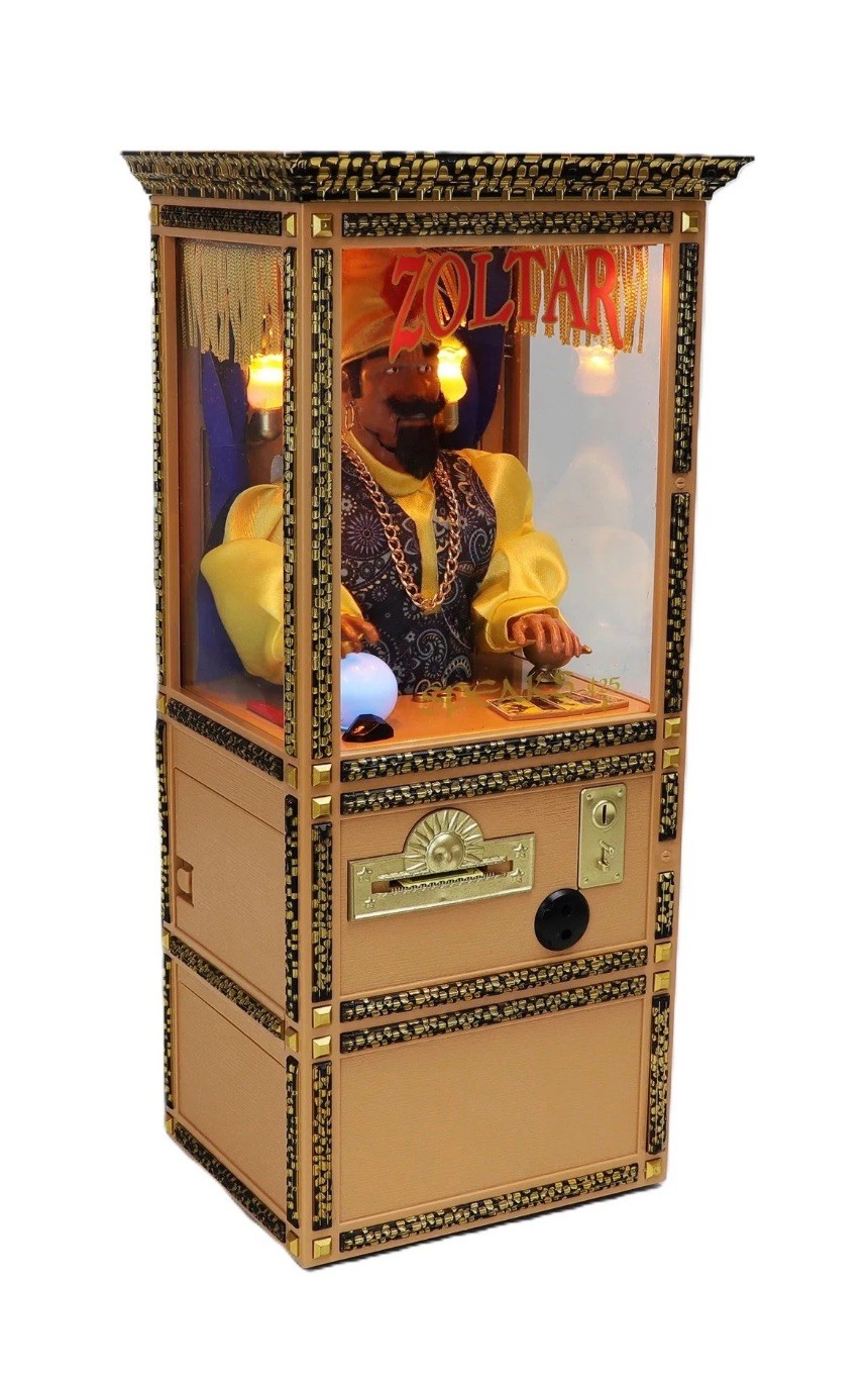 ZOLTAR NEW WAVE FORTUNE TELLING MACHINE 1/6 SCALE NEW SEALED IN BOX MINT