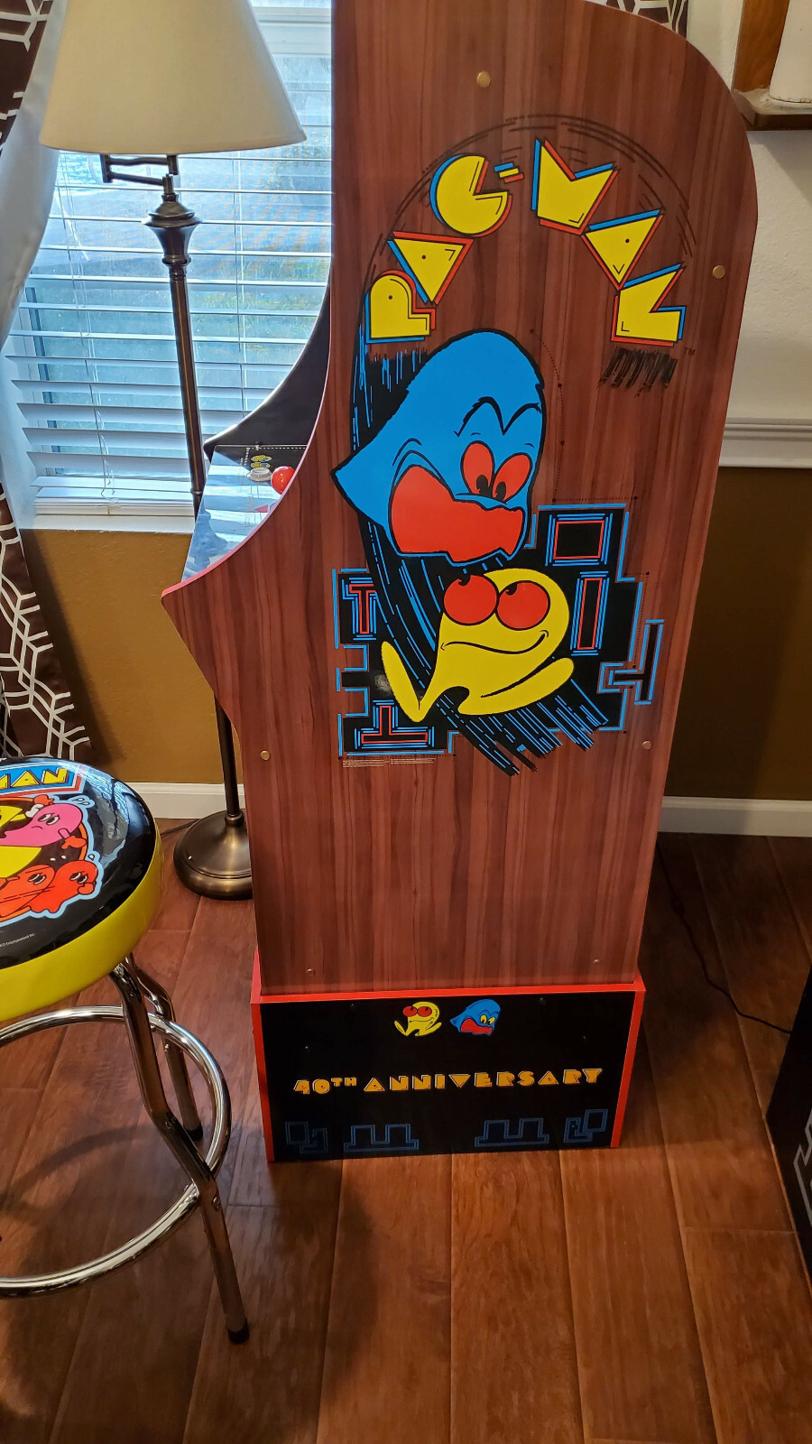 Arcade1up – Pacman or Ms Pac-man 40th Anniversary – Screw Hole Caps/Covers