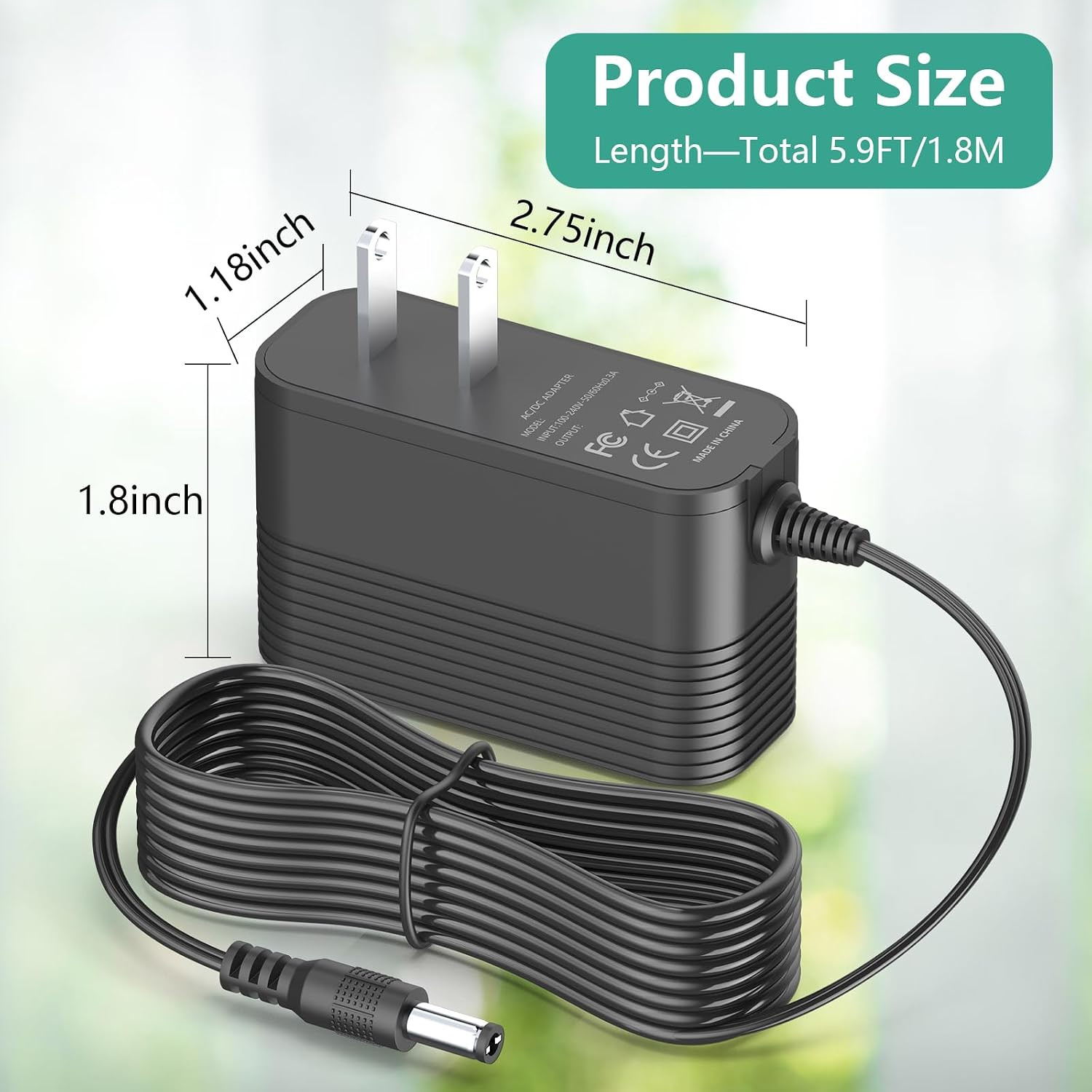 12V Power Supply for Arcade1Up Game Machine Power Cord for Arcade 1Up All Riser