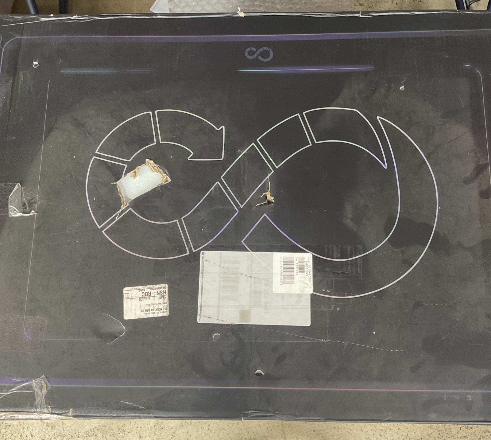 Arcade1up 32 inch Infinity Gaming Table Gray – Tested Working