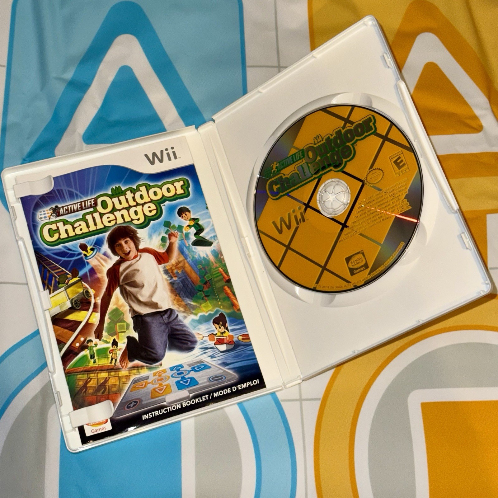 Nintendo Wii Active Life Outdoor Challenge Game Mat Set – CIB Tested