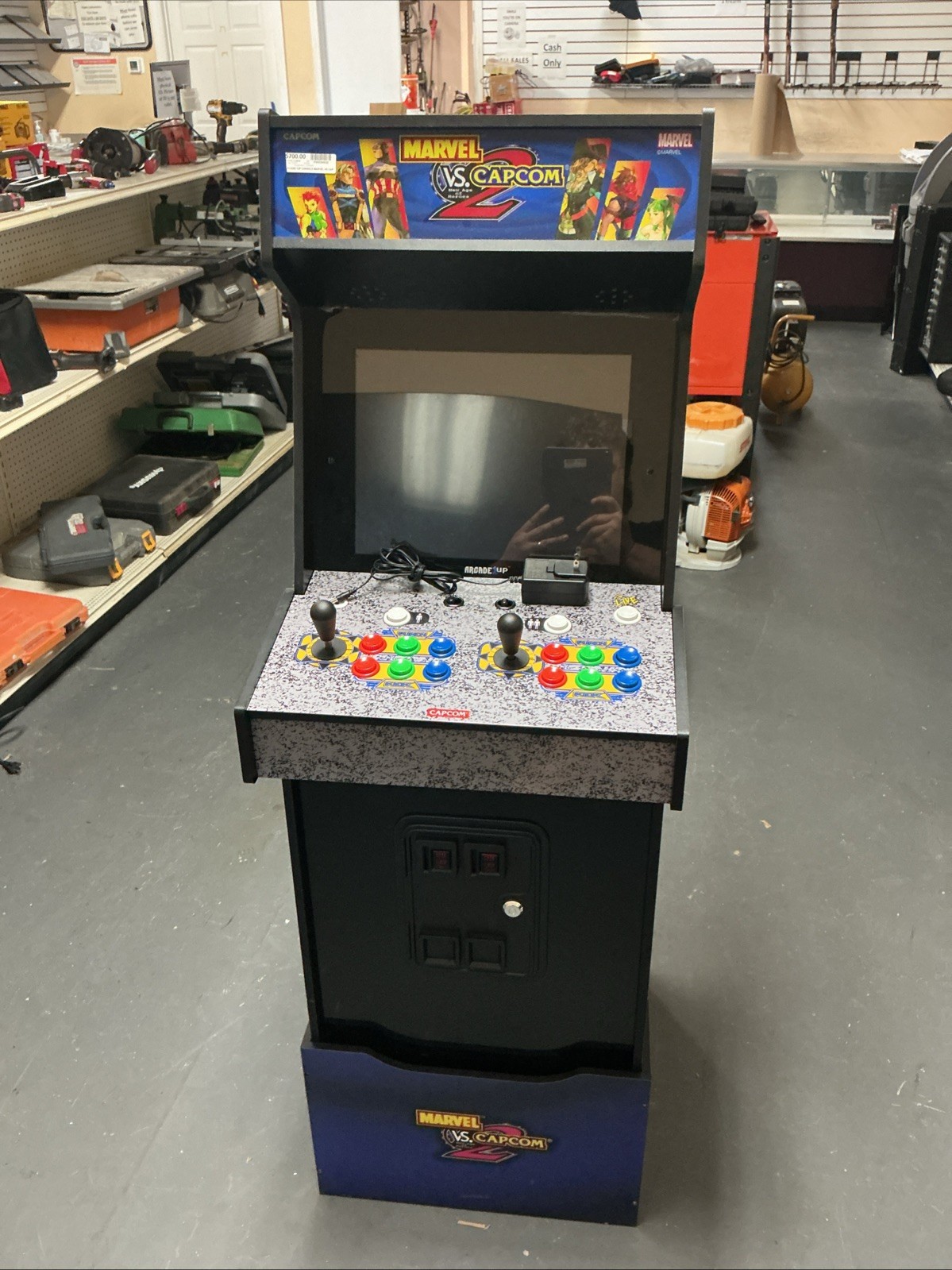 Marvel vs Capcom 2 w/ Arcade1Up Riser Included 🔥 VERY RARE
