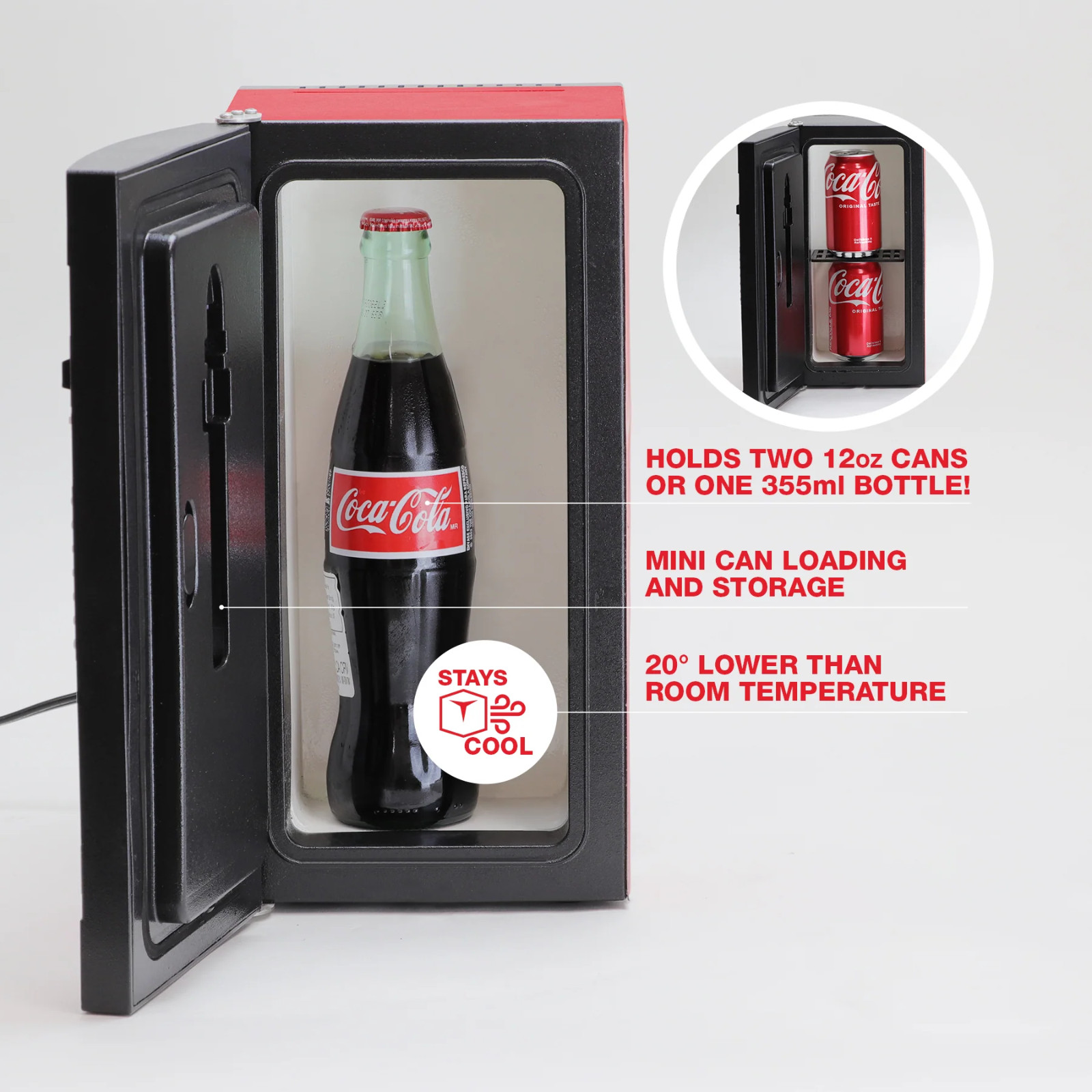 New Wave Toys Coca-Cola Coke Classic Replica Vending Machine 1/6 Scale