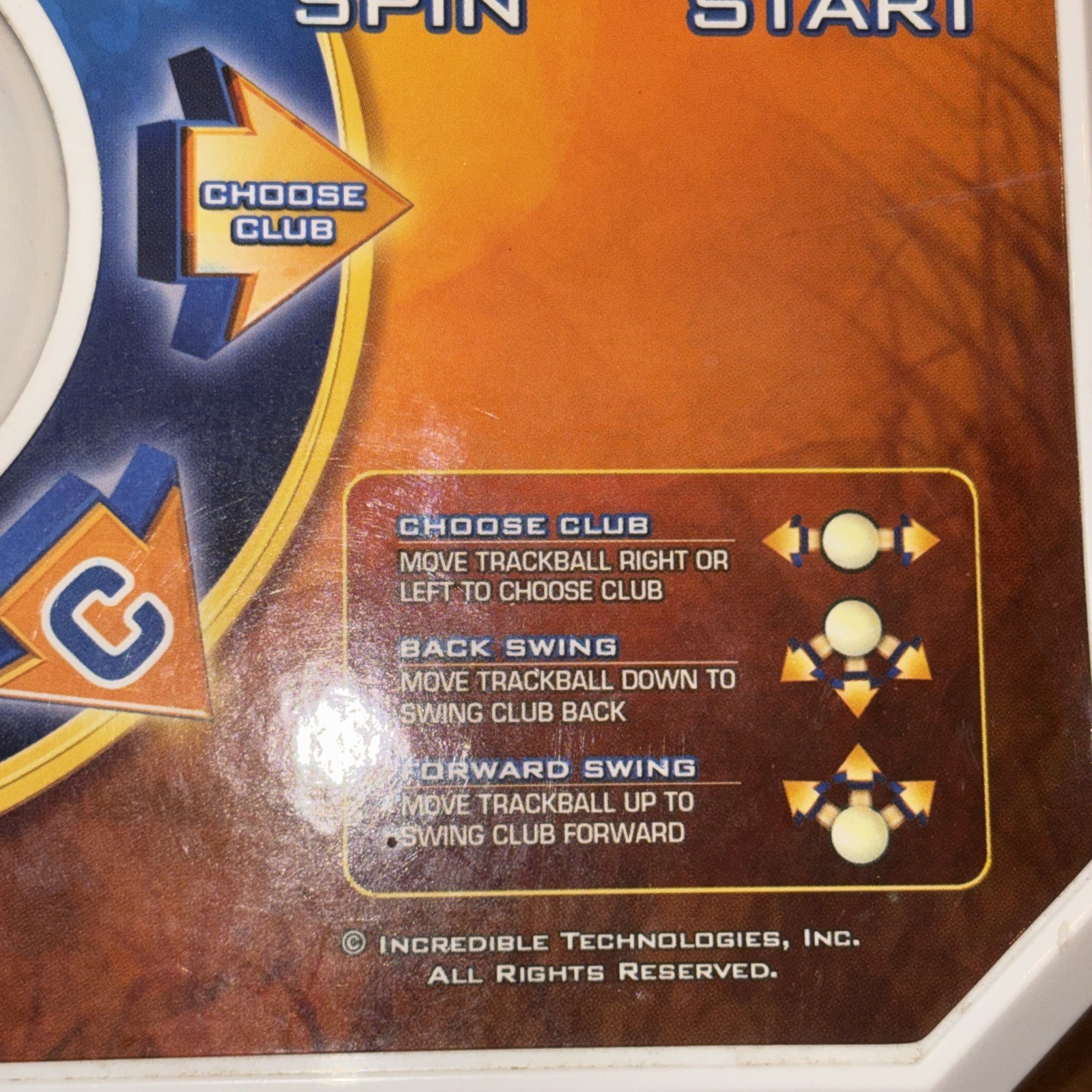 Golden Tee Golf Plug & Play Home TV Game Edition 2011 Jakks Pacific Tested Works