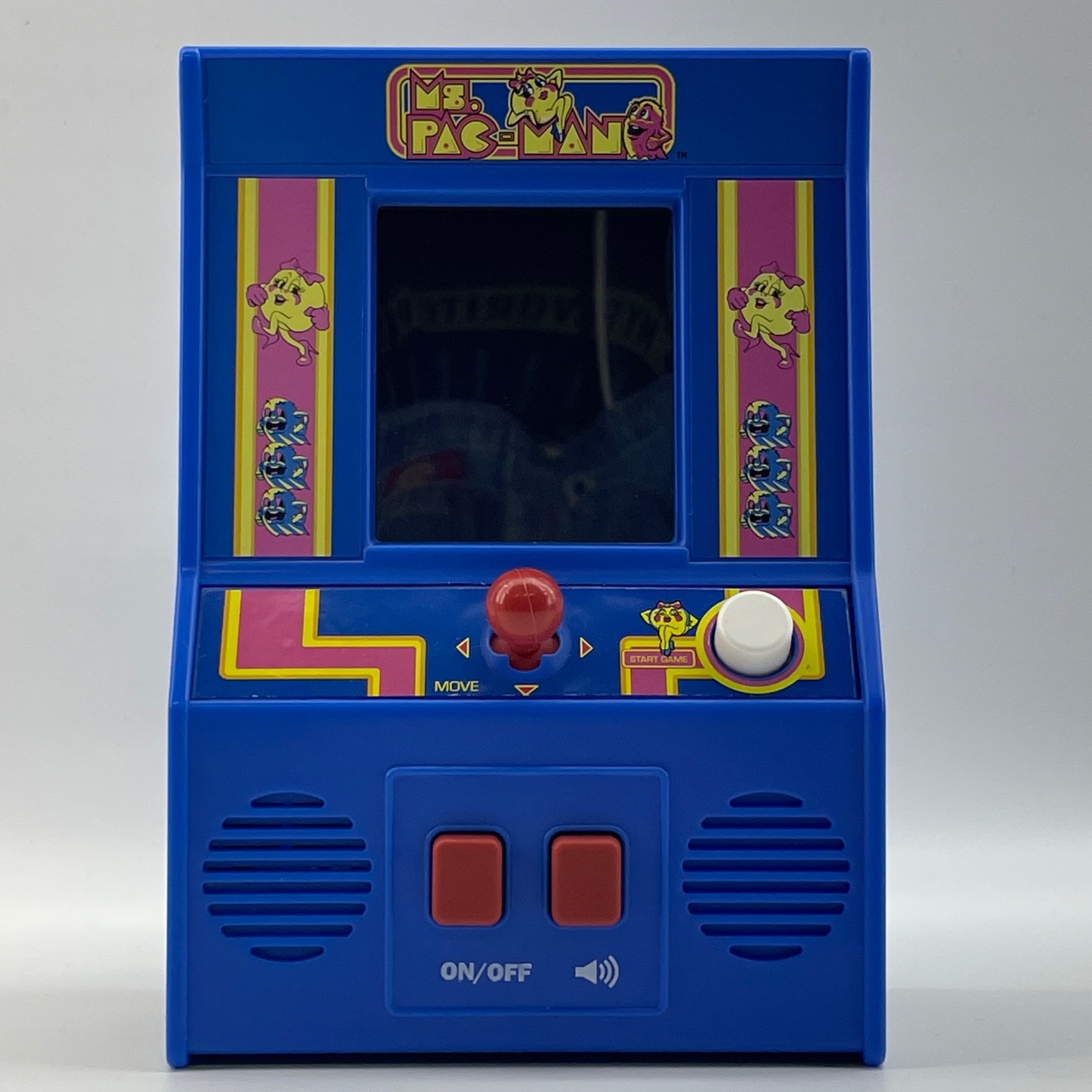 Ms. Pac-Man Handheld Mini Arcade Game Bandai Namco Retro Classic Works