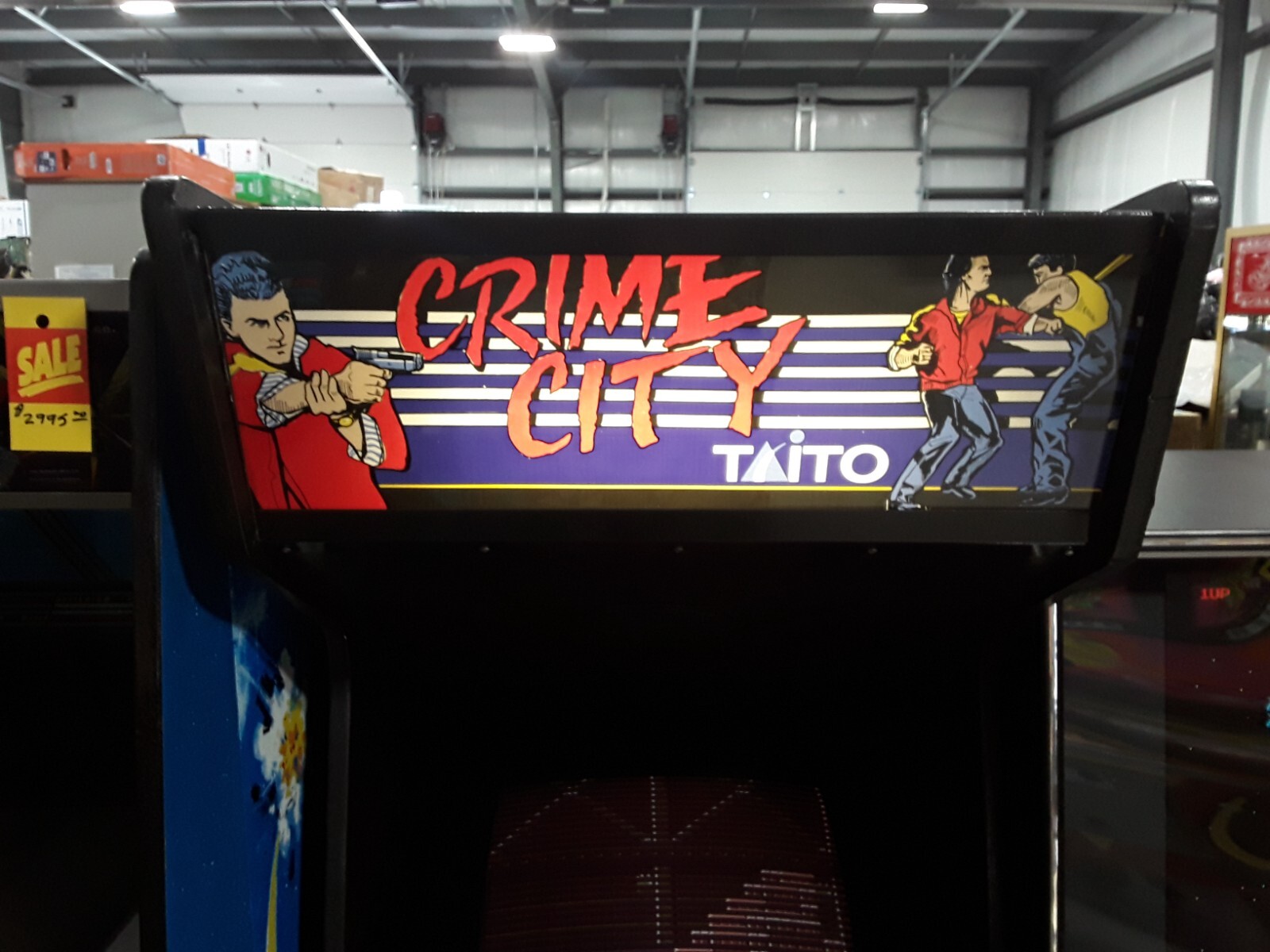 Crime City Video Arcade Game by Taito