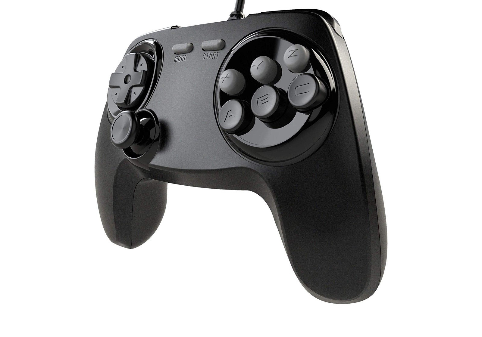 Retro Fighters BrawlerGen 2-in-1 Controller – Black, Special Edition Gray