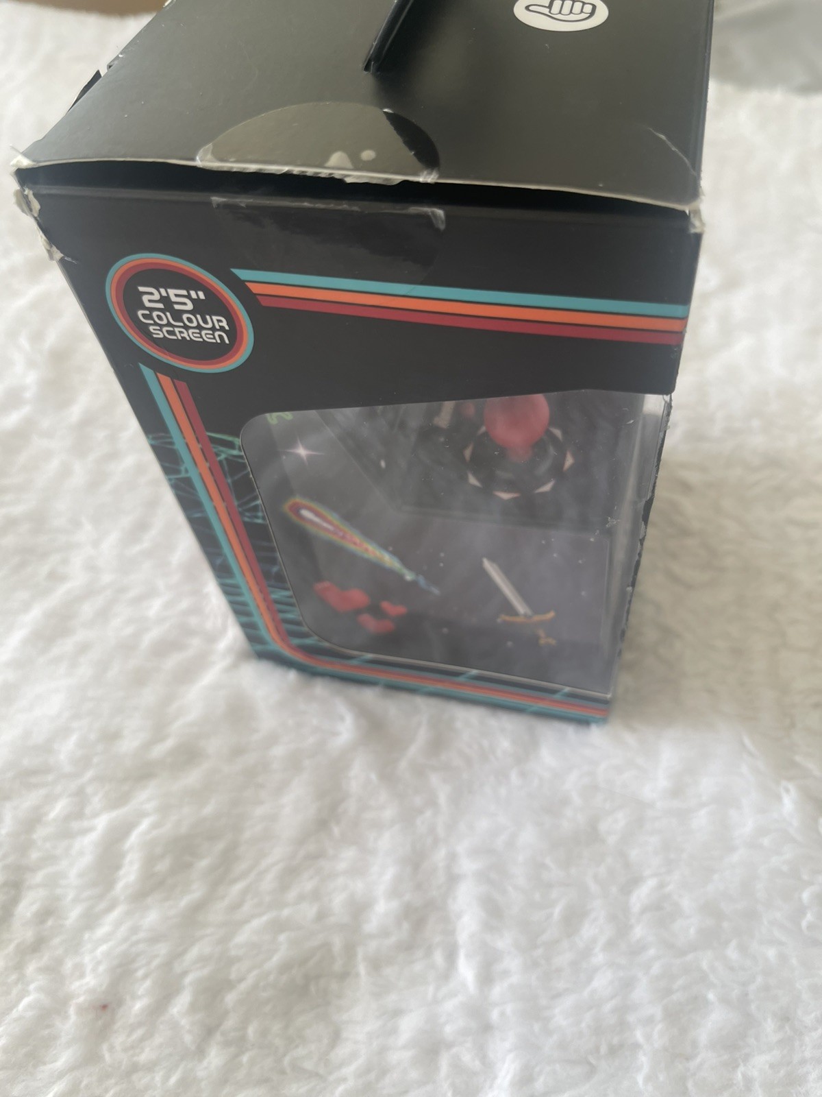Mini Arcade Machine, 240 Built-In 8-Bit Games, 2.5” Full Color Screen.