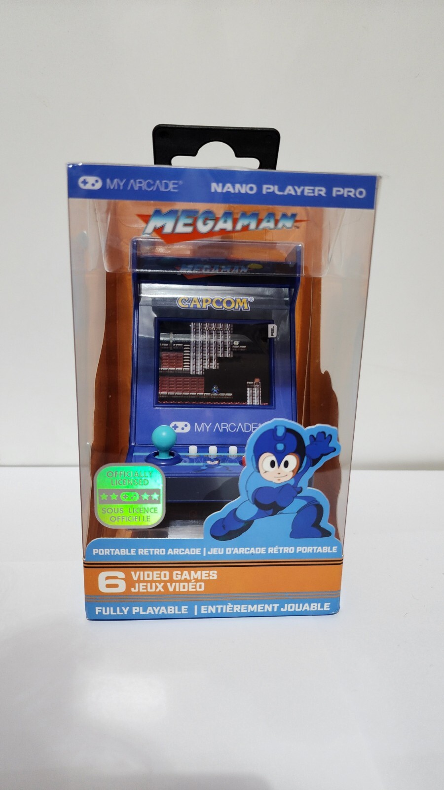 My Arcade Mega Man Nano Player Pro: Playable Portable Mini Arcade 6 Games