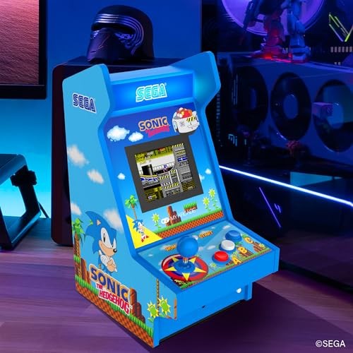 My Arcade Sonic The Hedgehog Mighty Player: Sega Retro Large, Multicolor