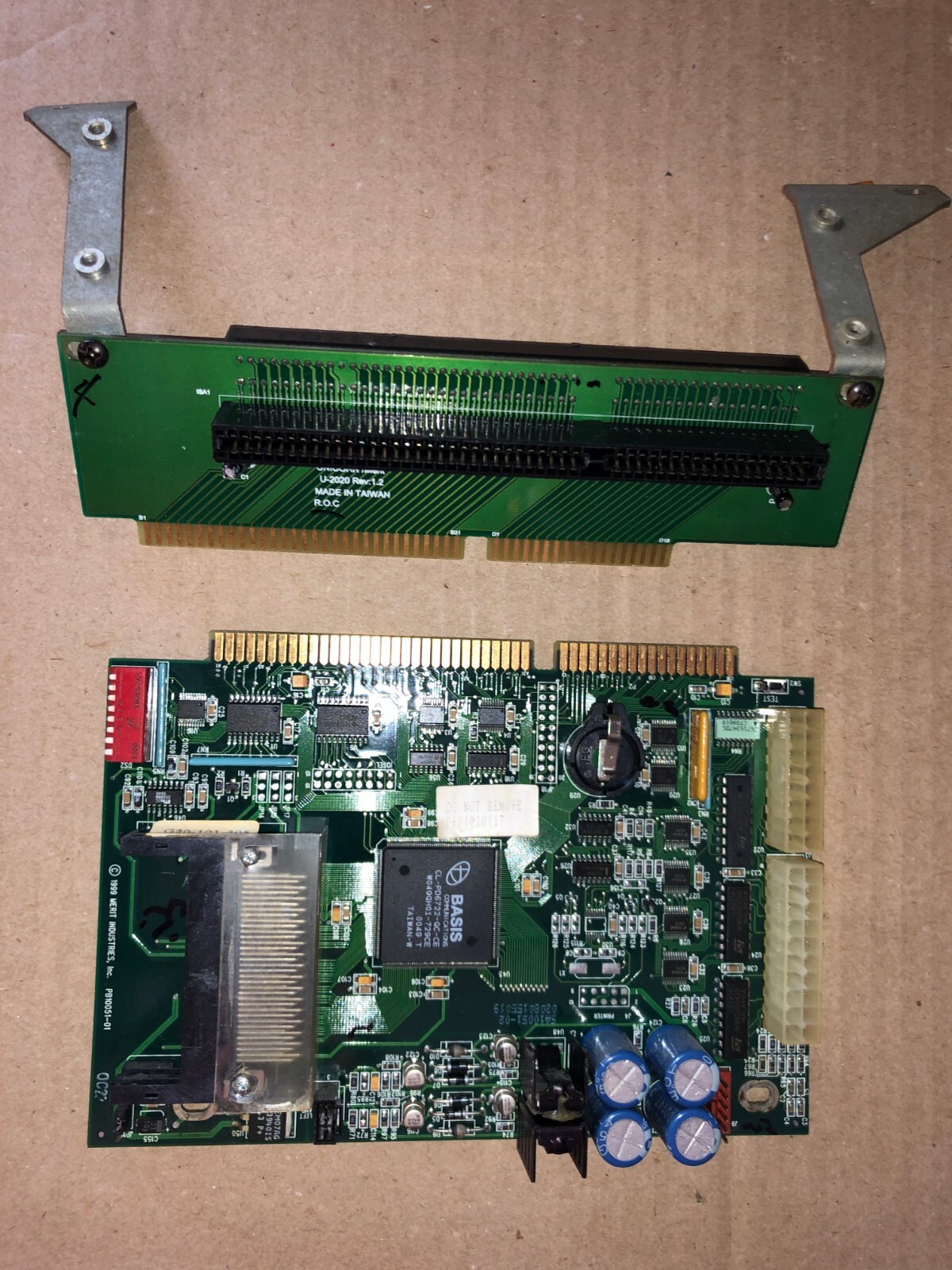 MEGATOUCH MERIT 1999 ARCADE PCB’S ARCADE