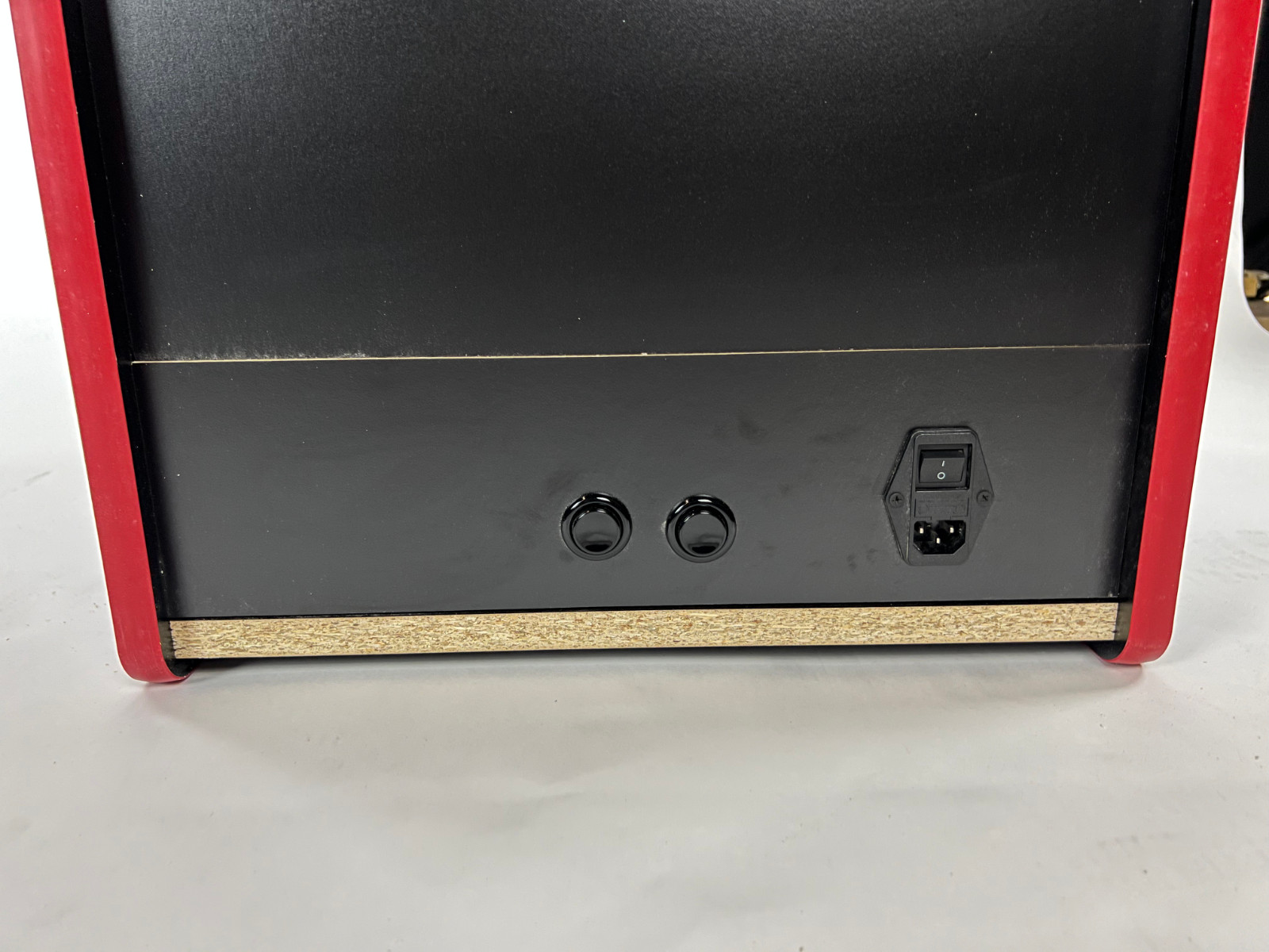 Bar Top Red Trim Vertical Arcade! With Trackball!