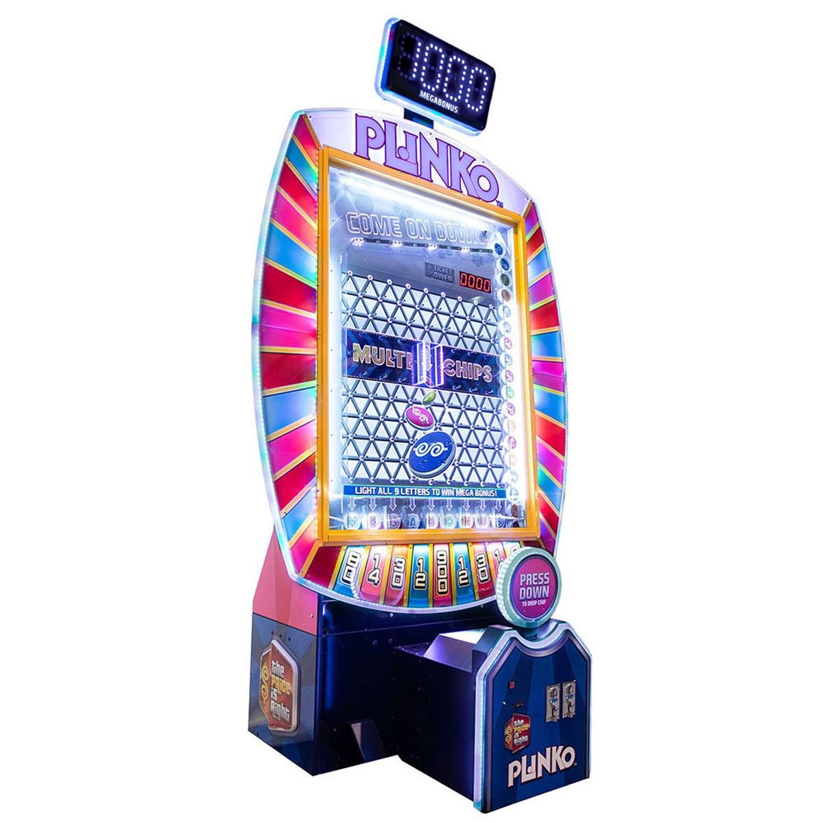 Coastal Amusements Plinko Redemption Arcade Game