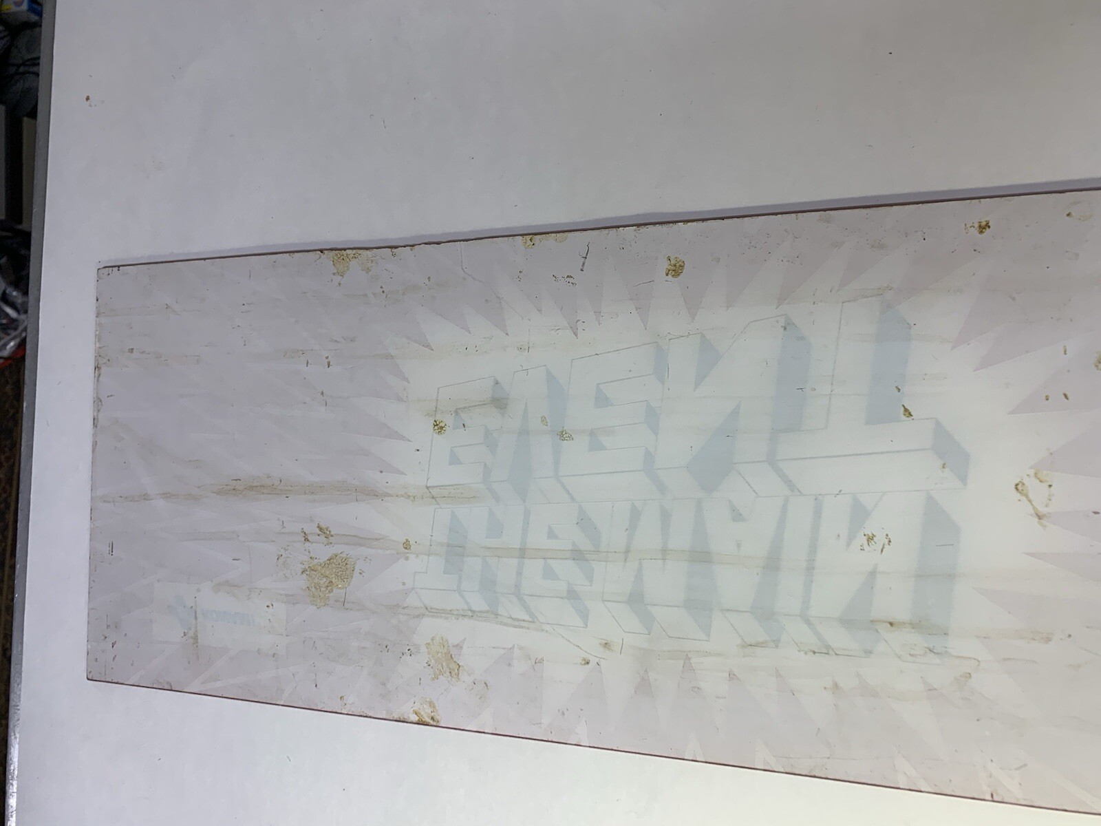 Vintage Arcade Video Game Original Konami Marquee “Main Event”