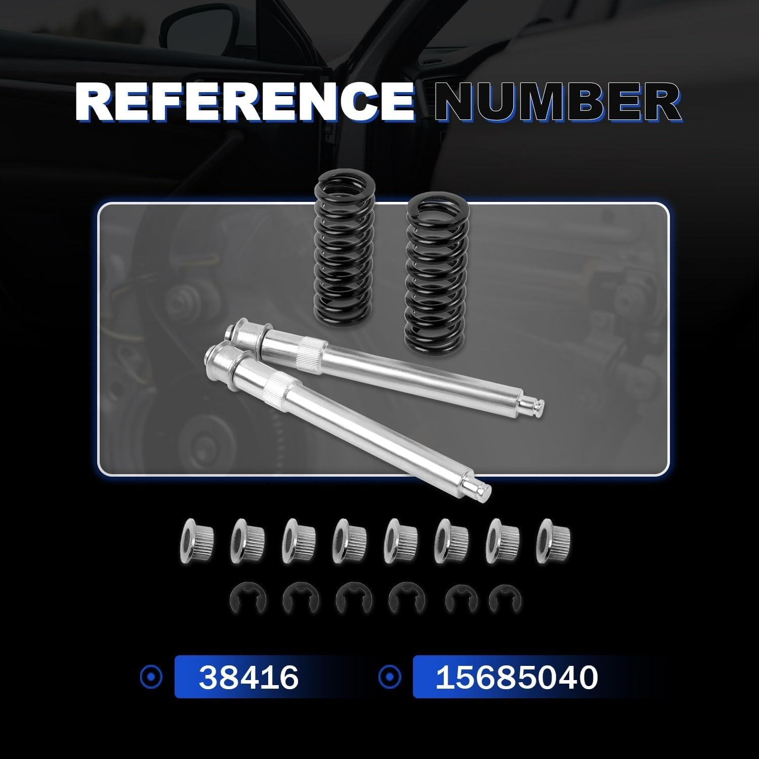 High-Quality Door Hinge Pin & Bushing Repair Kit for Chevy GMC Models 1988-2000