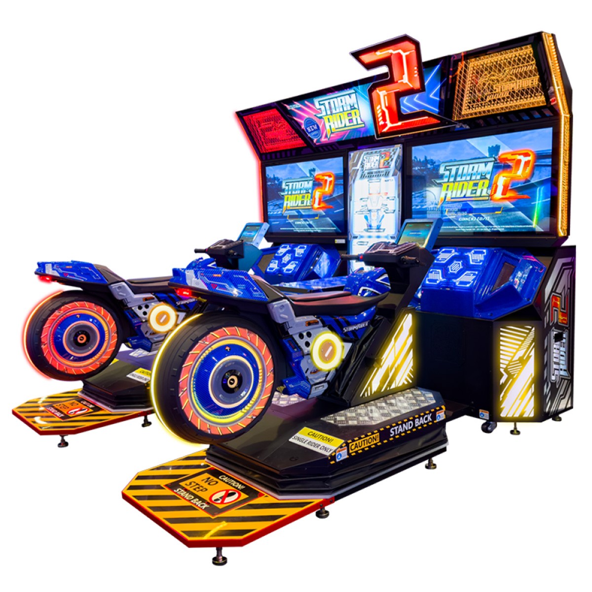 Sega Storm Rider 2 Motion Motorcycle Racing Game – 2 Player