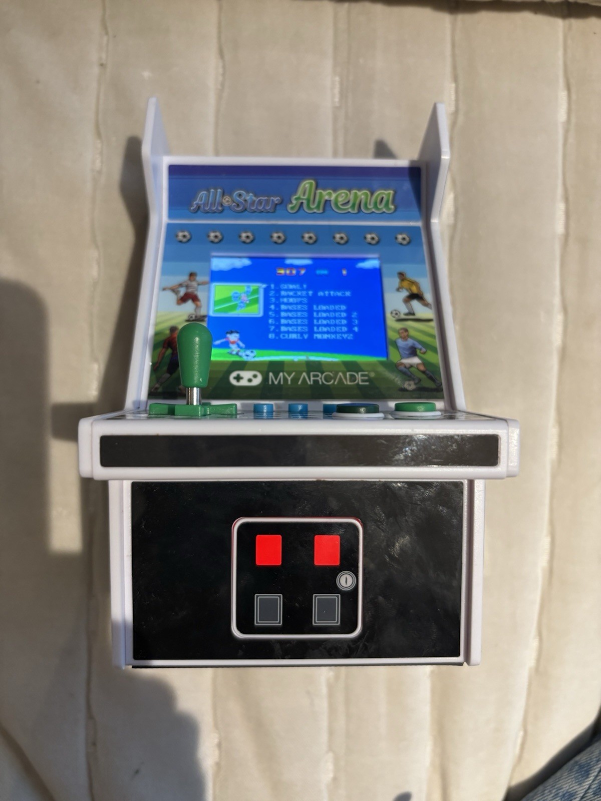 Jaleco MY ARCADE All Star Arena PICO Player 2″ Fully Playable 100+ Games NIB