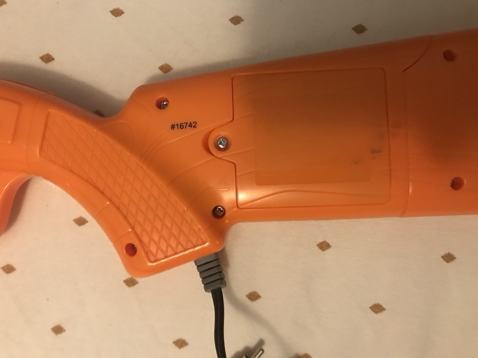 Big Buck Hunter Pro Plug & Play Replacement Orange Gun ONLY (No Sensor Included)