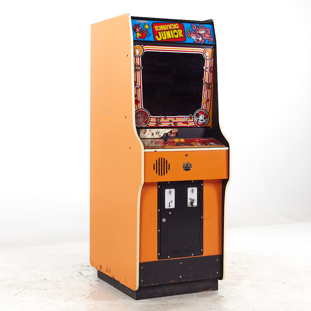 Vintage Donkey Kong Junior Arcade Gaming Machine