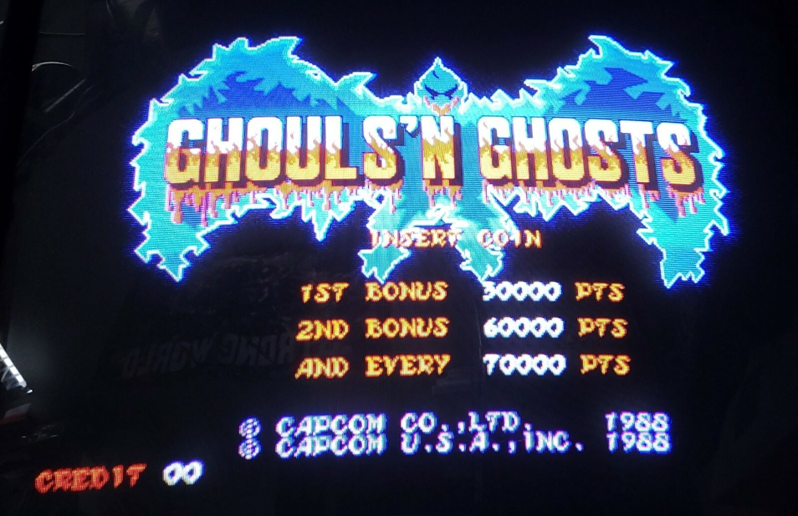 Ghouls ‘n Ghosts / DAIMAKAIMURA CPS PCB Arcade Video Game Capcom 1988