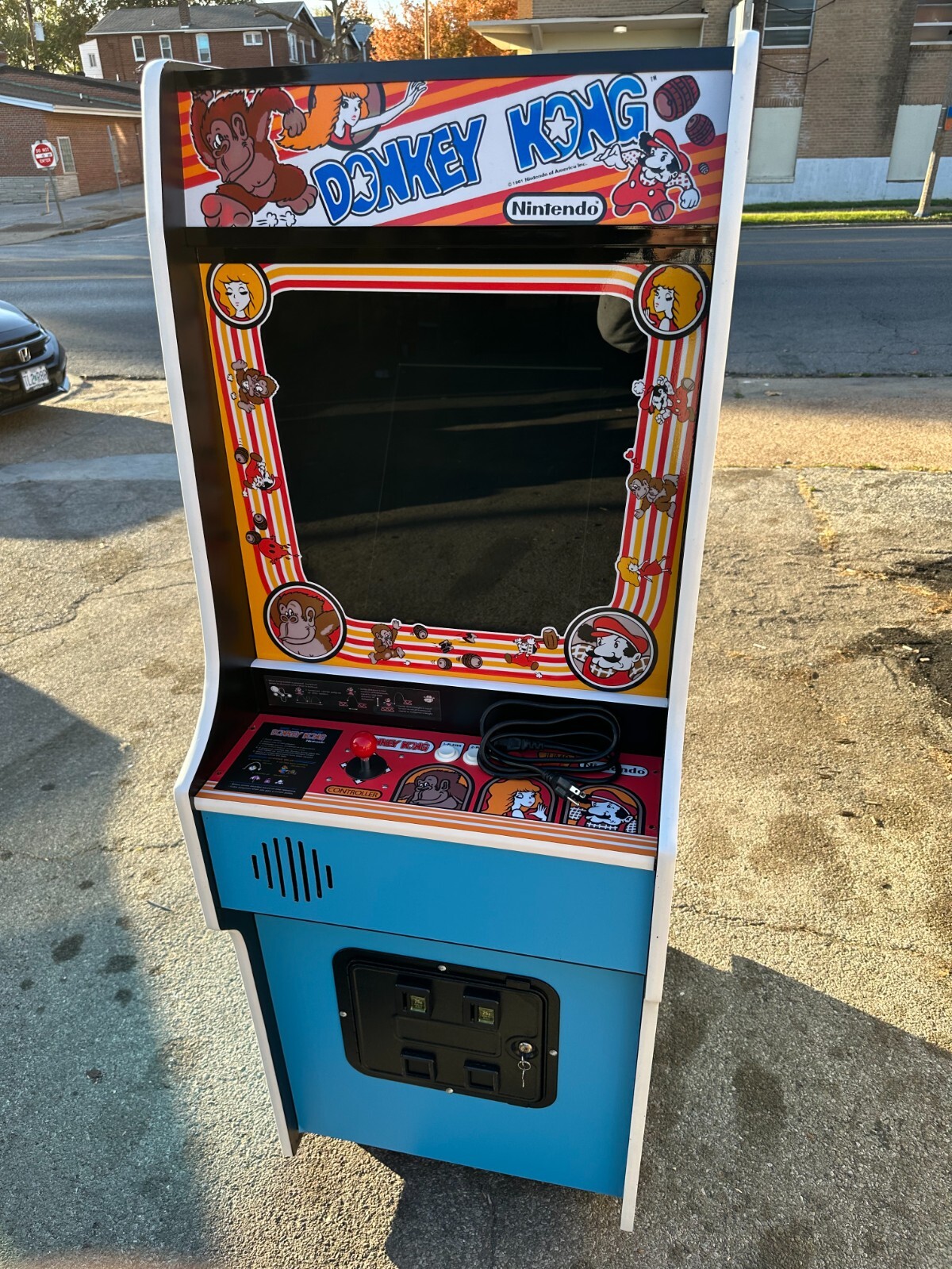 Donkey Kong Arcade Game, lots of new parts, Sharp with 60 games -Free shipping