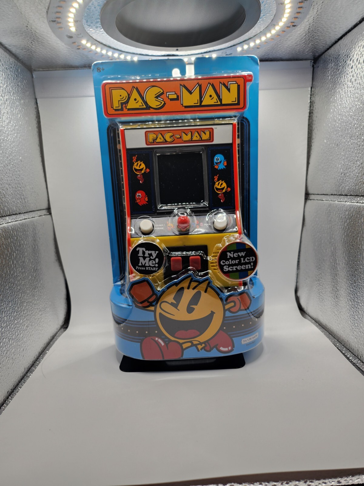 Arcade Classics – Pac-Man Color LCD Retro Mini Arcade Game , Yellow