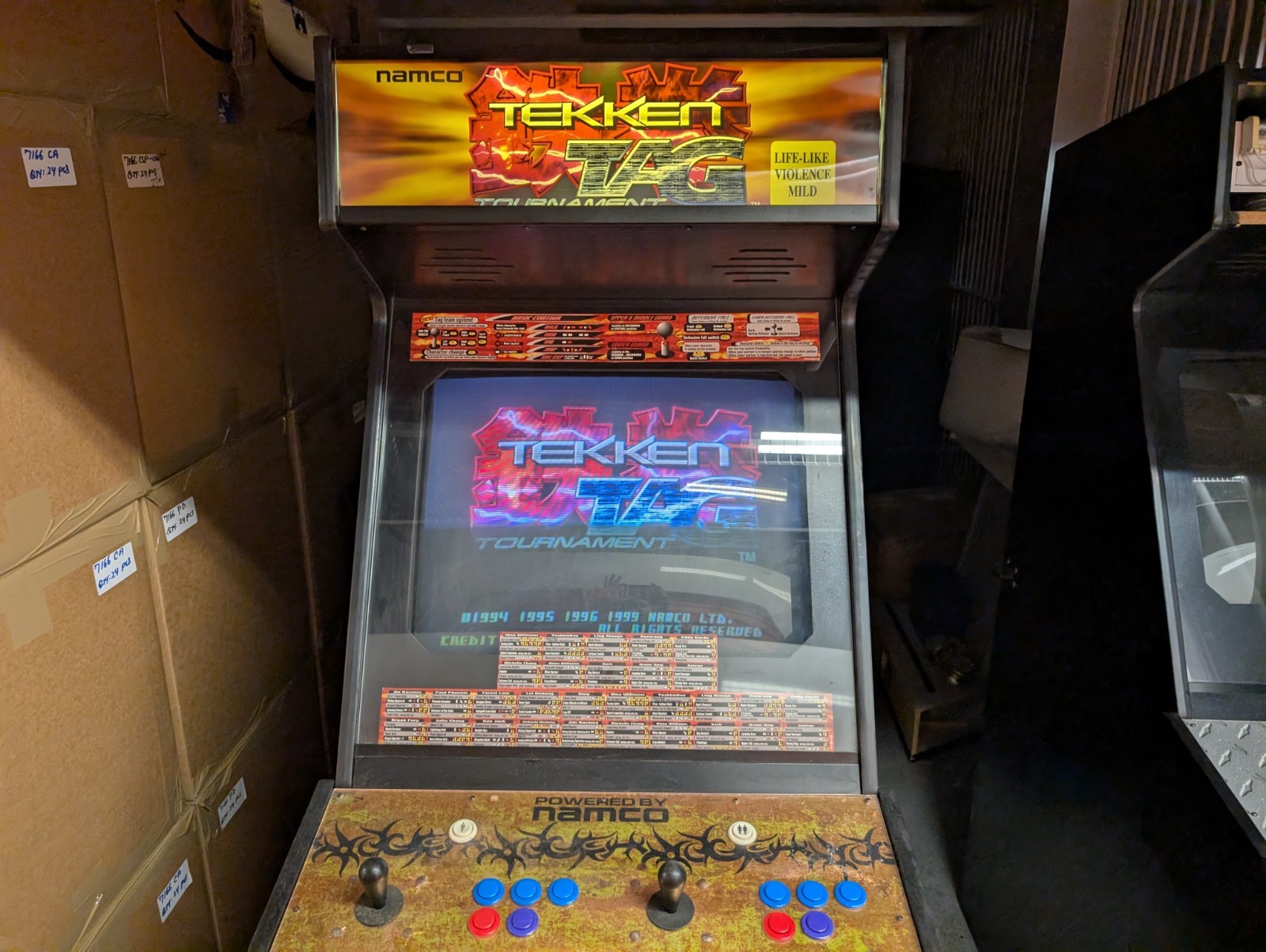 Tekken Tag Tounament Arcade Machine (Great Condition) Authentic Arcade Cabinet