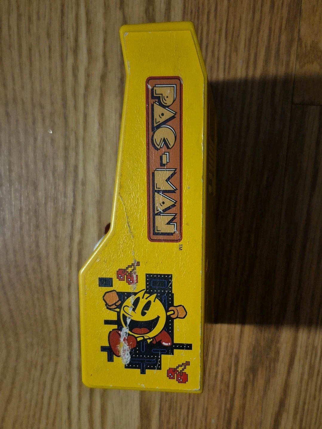 Pac Man Mini Arcade Game 6″ Handheld Machine Works Portable Battery Included