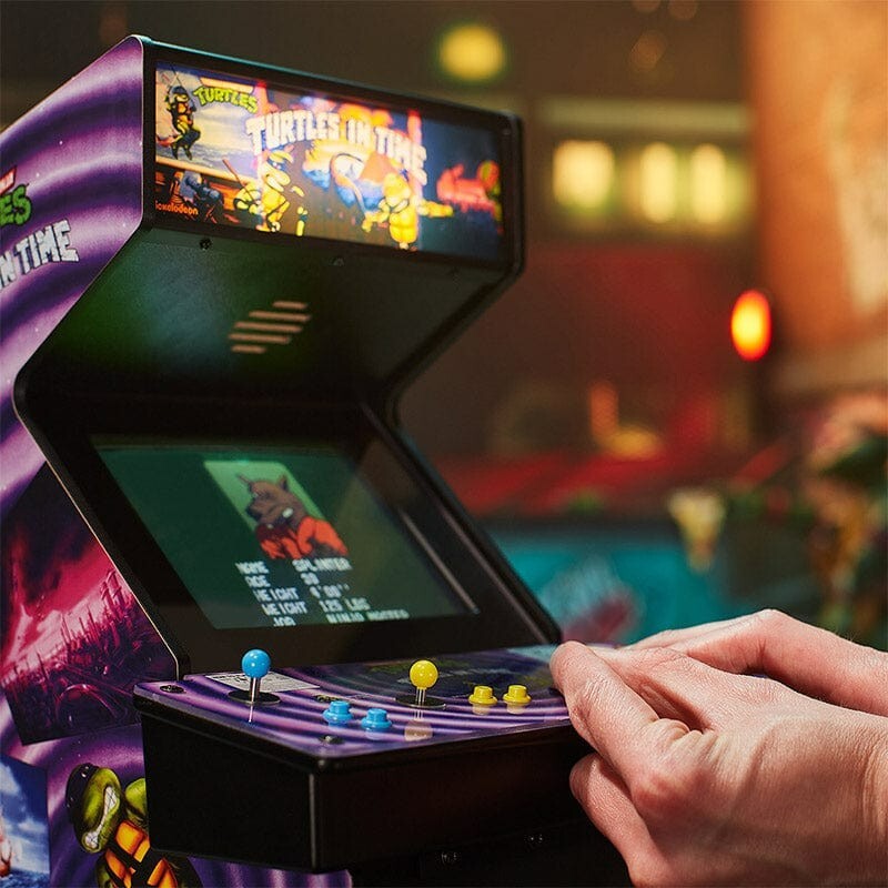 Official TMNT – Turtles in Time Quarter Size Arcade Cabinet-Exclusive Signed CE