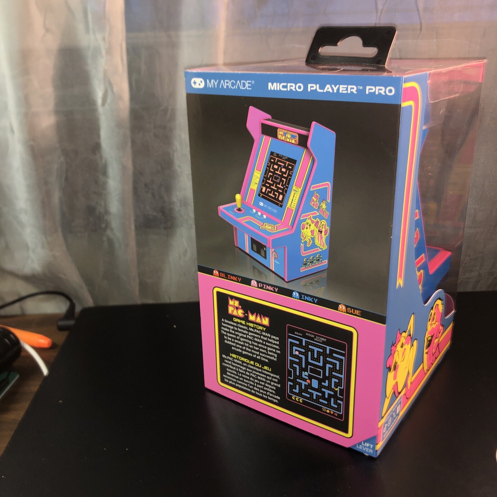 My Arcade Ms. PAC-Man Micro Player Pro Portable Retro Arcade Bandai Namco!