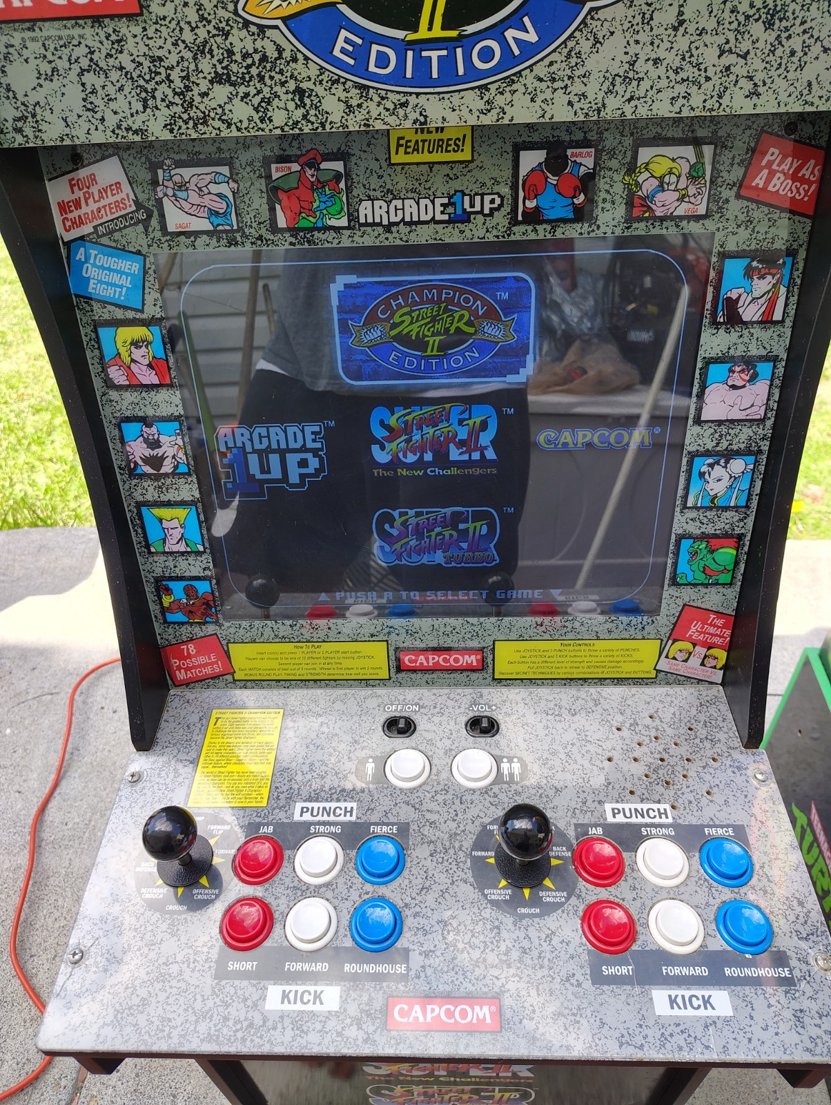 Arcade 1up STAR WARS LE w/Bench Seat – TMNT – MK2 – Street Fighter 2 Final fight